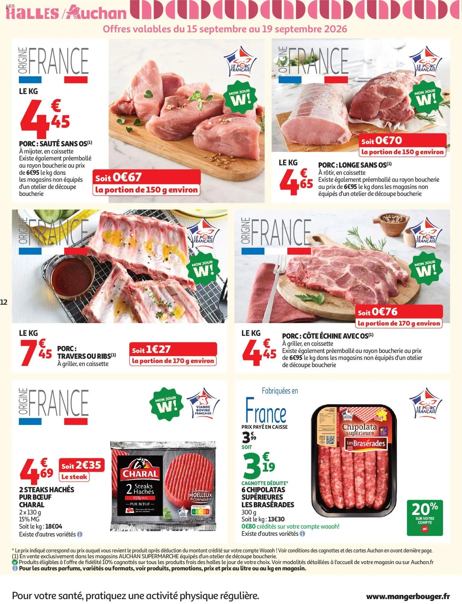 Auchan folder van 15.09.2026 Auchan Foire à la bière supers