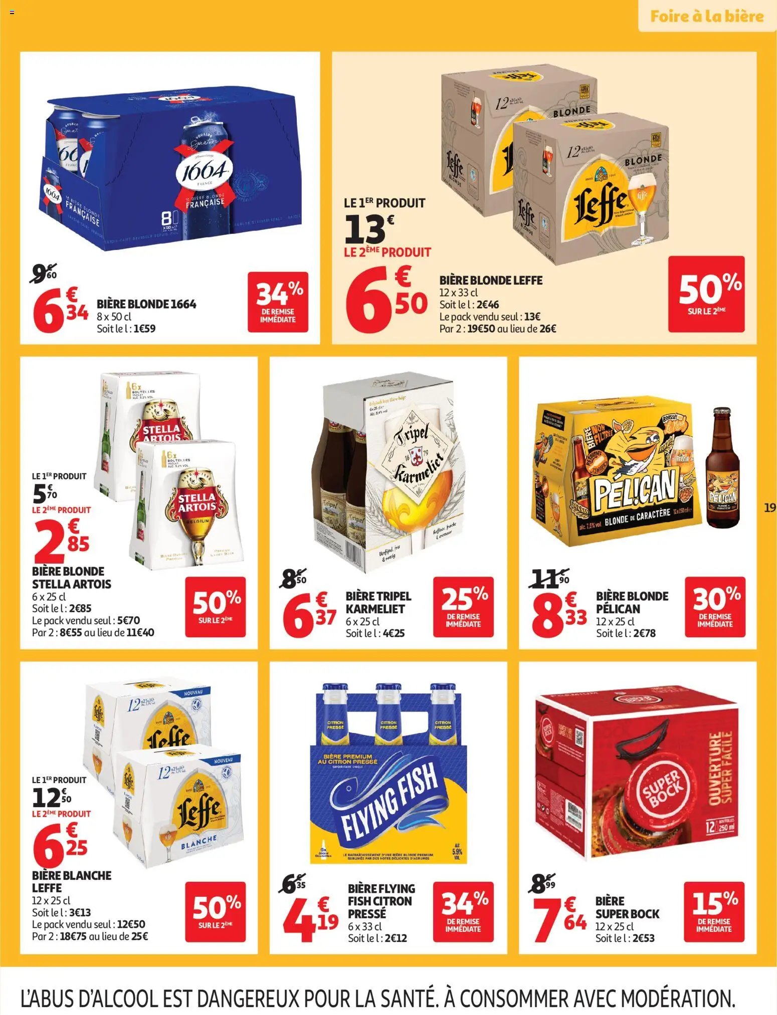 Auchan folder van 15.09.2026 Auchan Foire à la bière supers