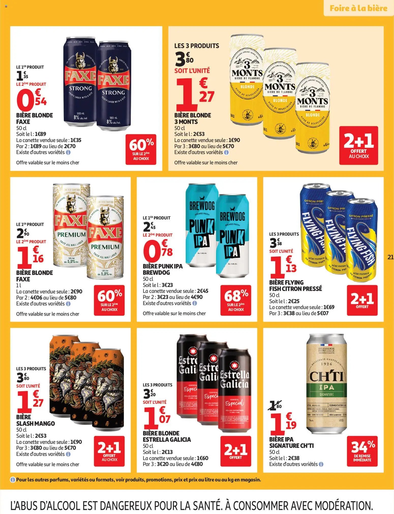 Auchan folder van 15.09.2026 Auchan Foire à la bière supers
