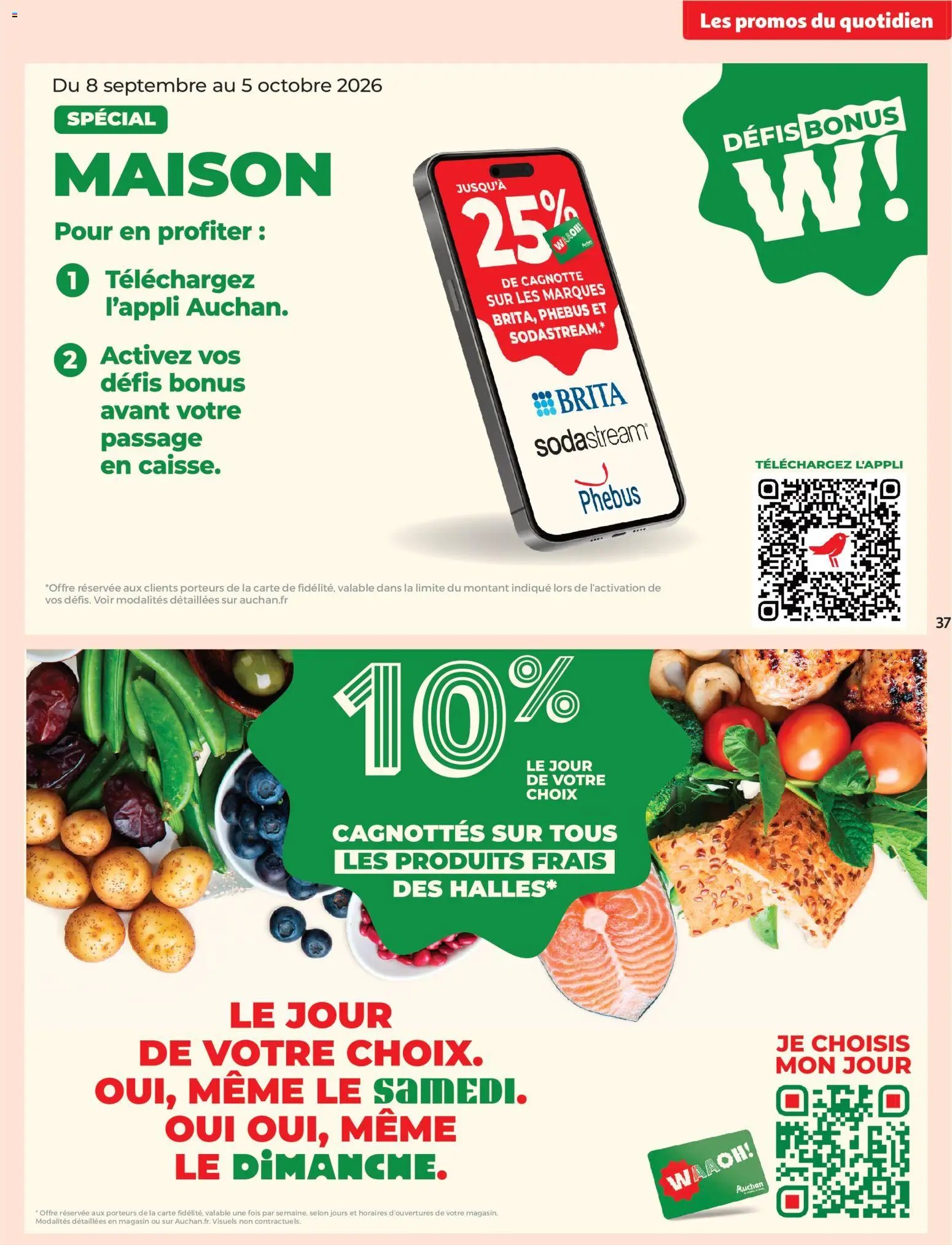 Auchan folder van 15.09.2026 Auchan Foire à la bière supers