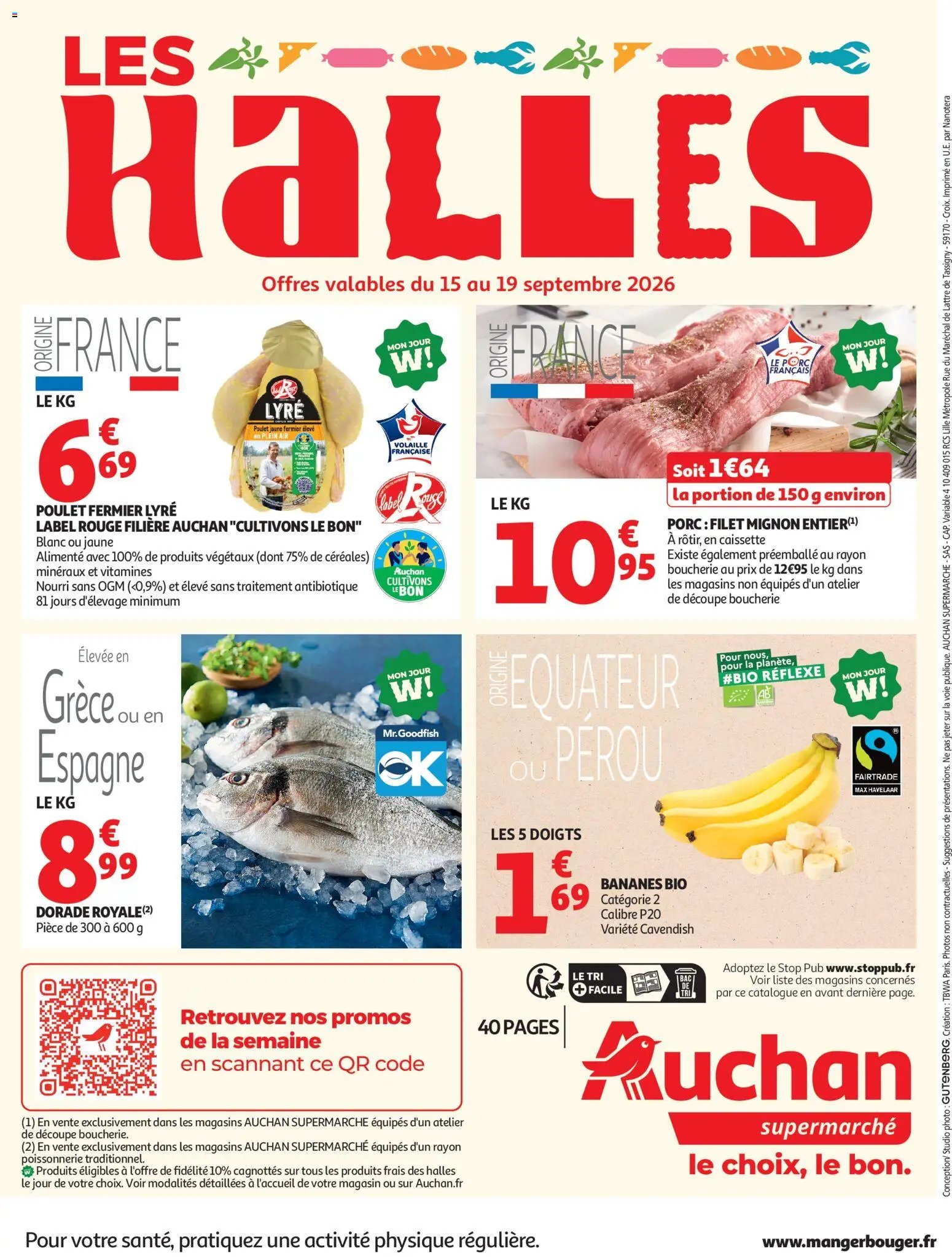 Auchan folder van 15.09.2026 Auchan Foire à la bière supers