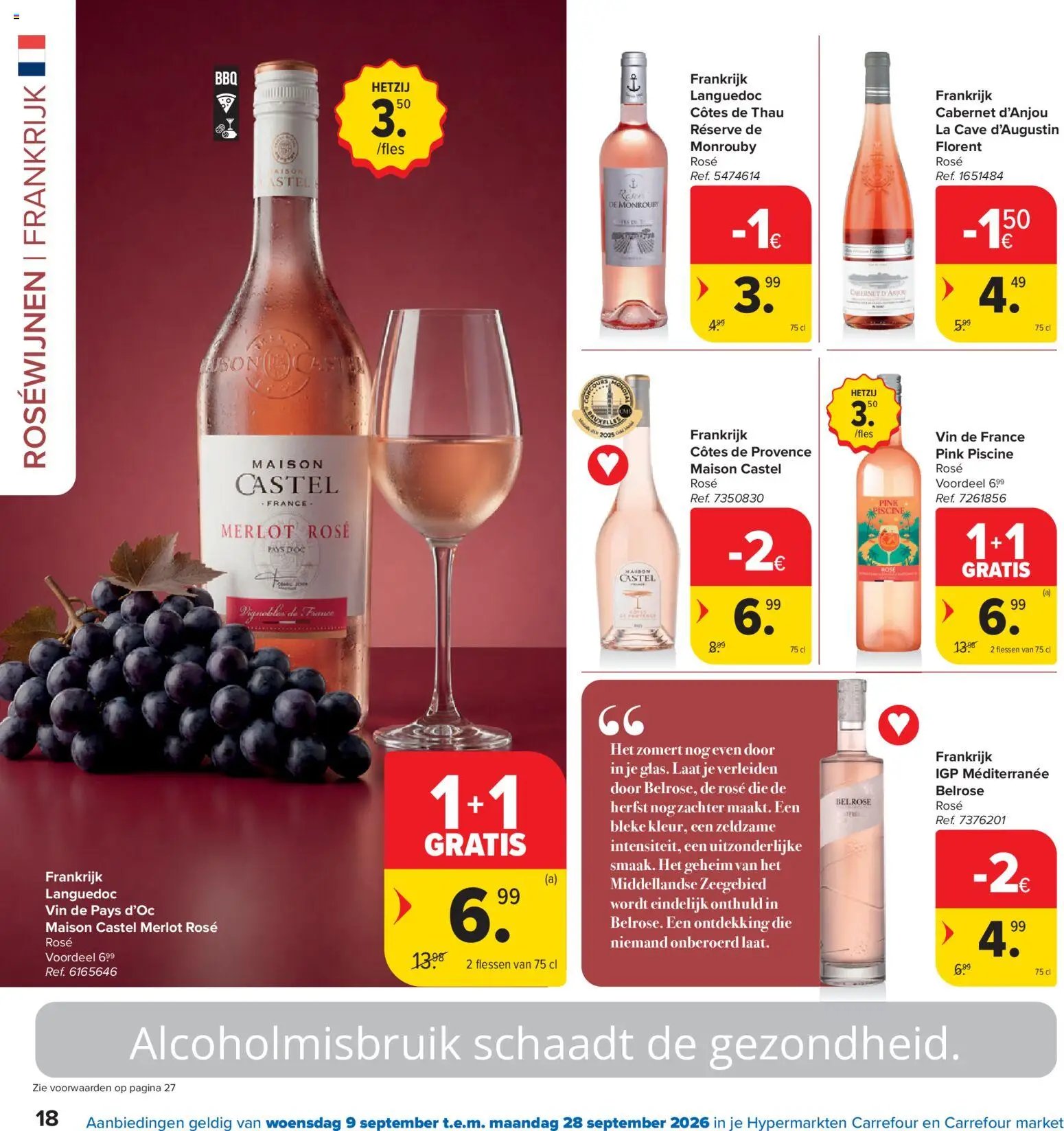 Carrefour folder van 02.09.2026 Carrefour Wijnfestivaal