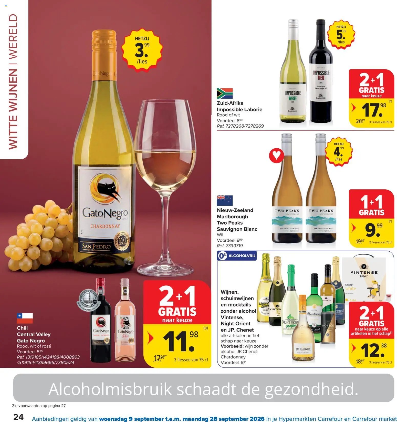 Carrefour folder van 02.09.2026 Carrefour Wijnfestivaal