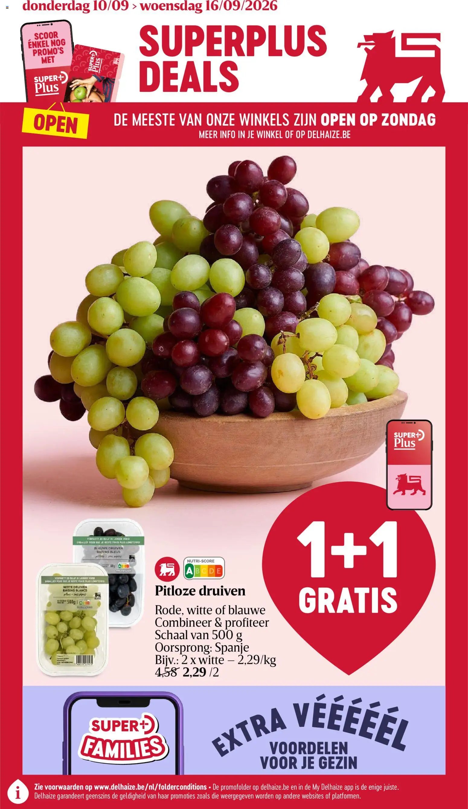 Delhaize folder van 10.09.2026 Delhaize folder week 38