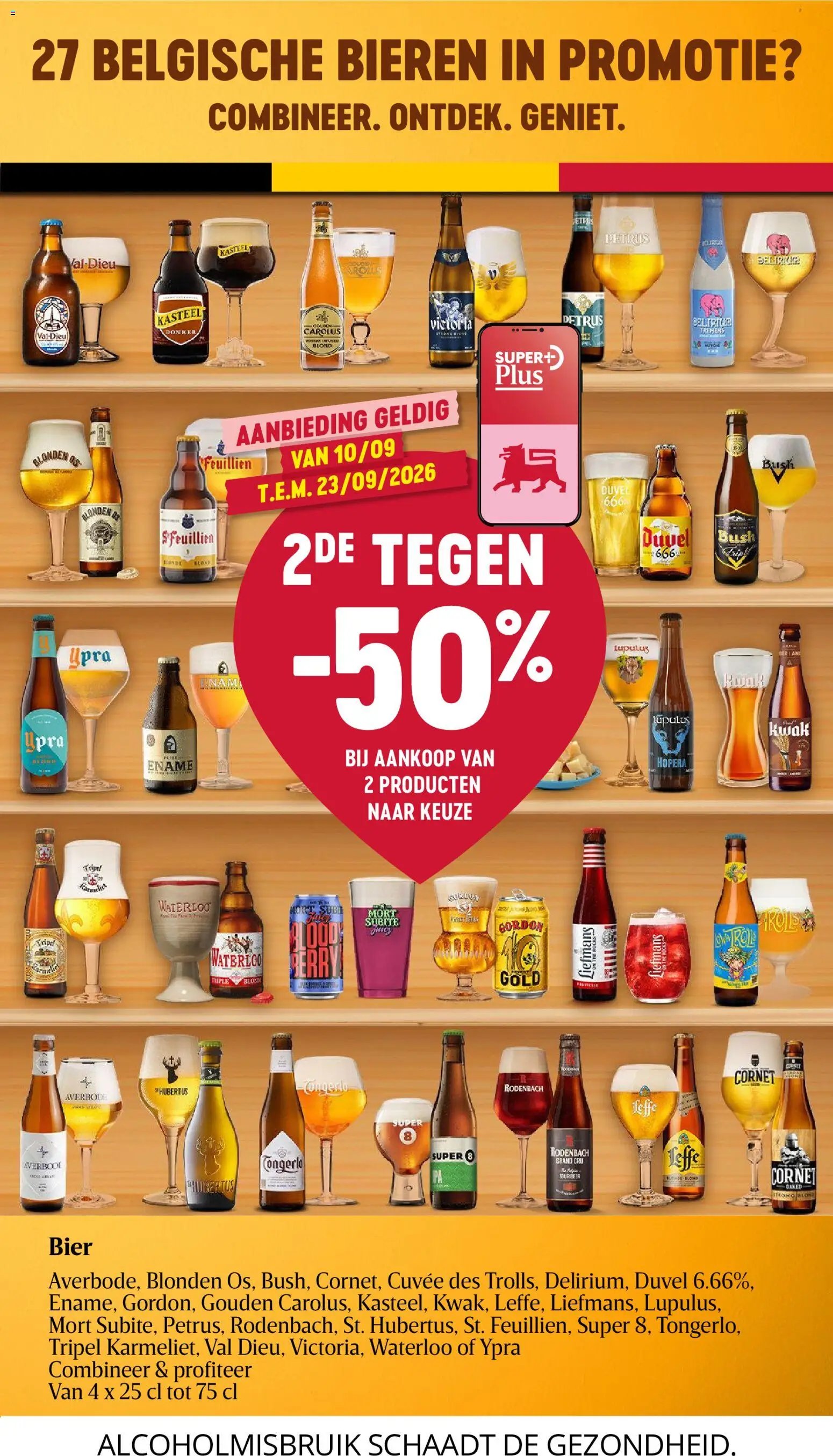 Delhaize folder van 10.09.2026 Delhaize folder week 38