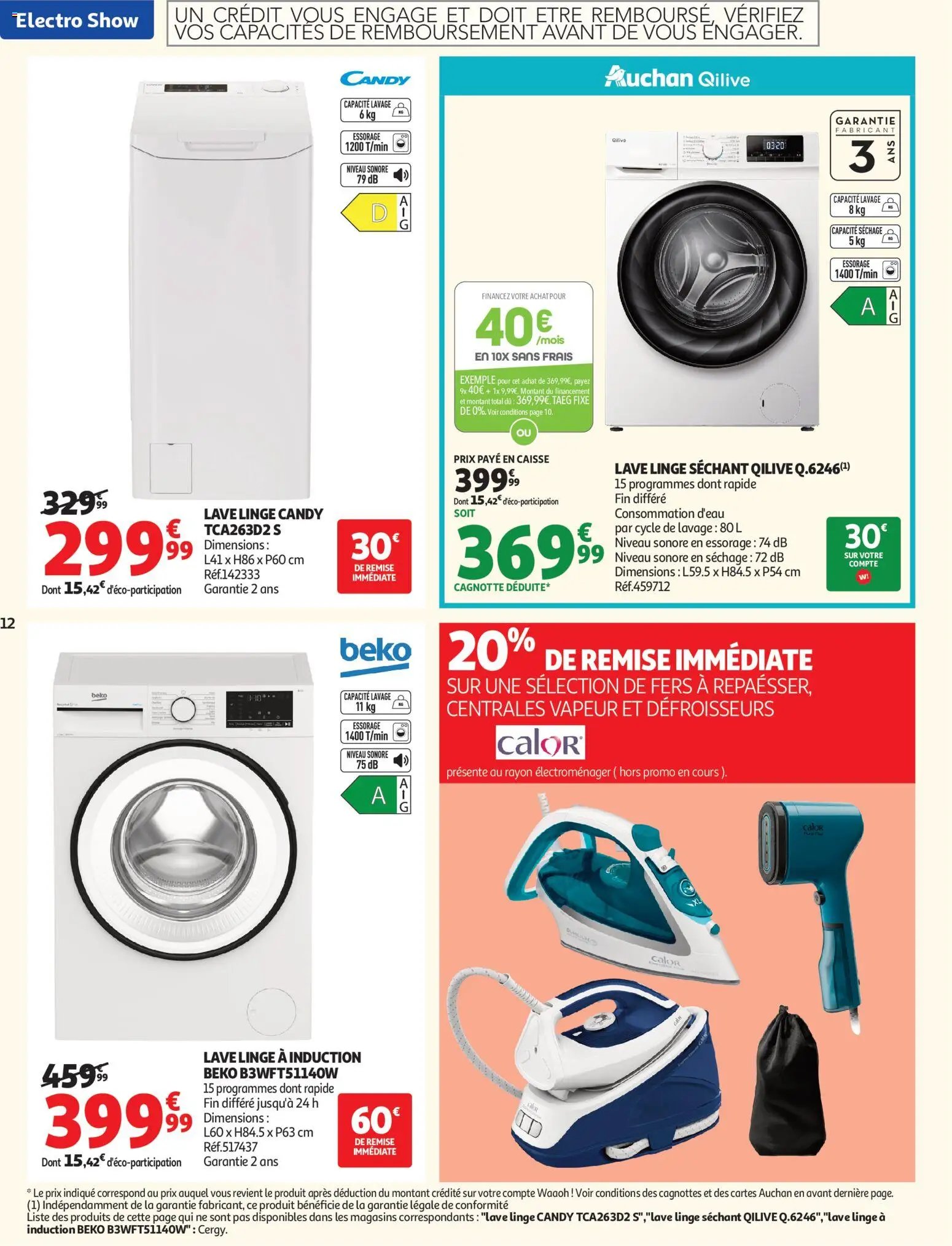 Auchan folder van 01.09.2026 Auchan Electroshow