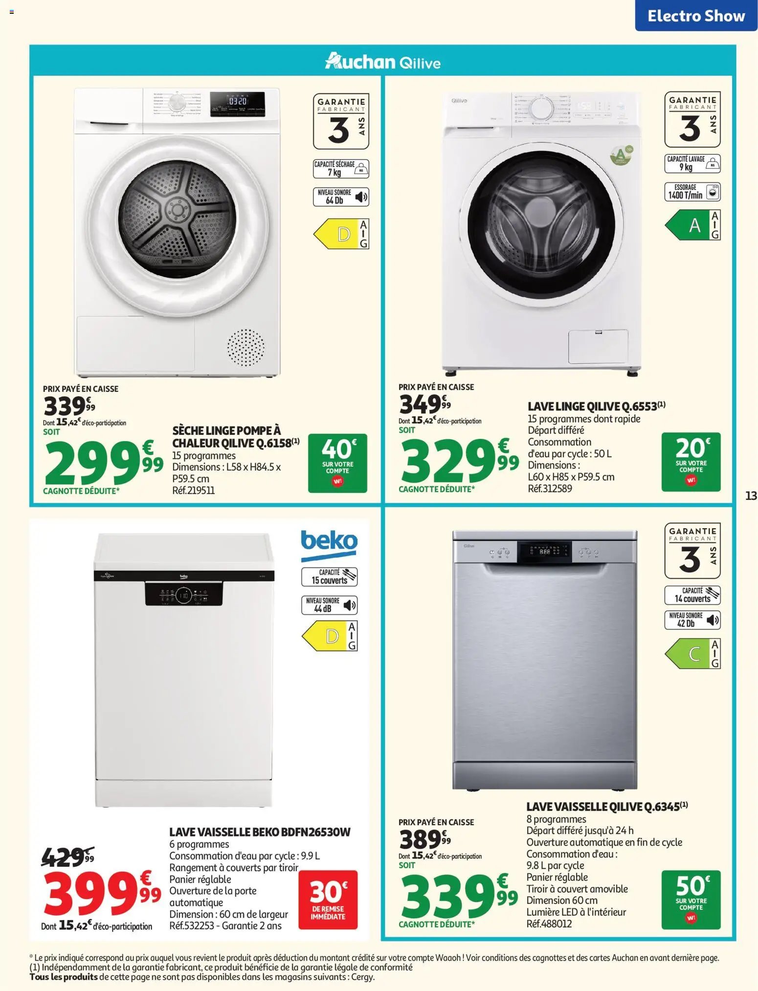 Auchan folder van 01.09.2026 Auchan Electroshow