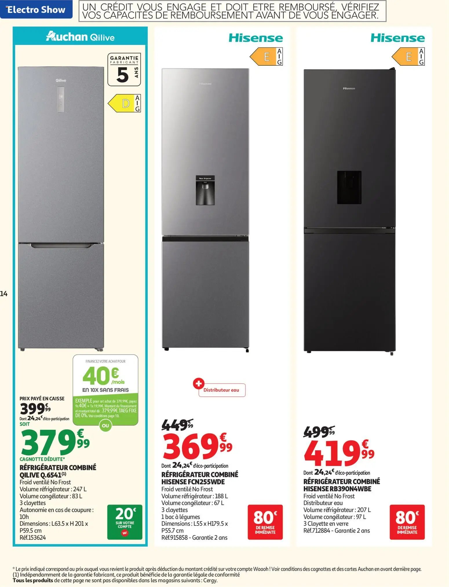 Auchan folder van 01.09.2026 Auchan Electroshow