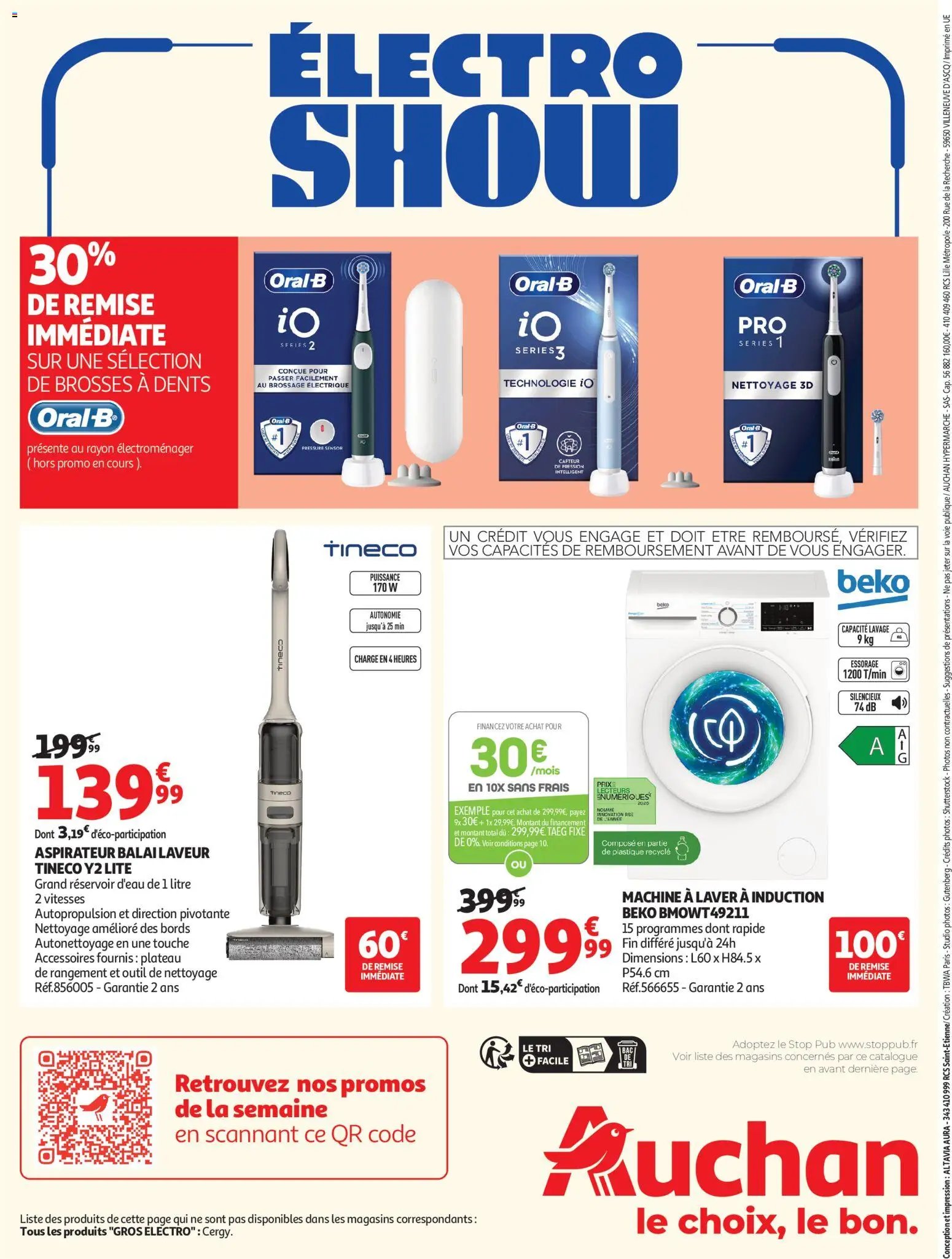 Auchan folder van 01.09.2026 Auchan Electroshow