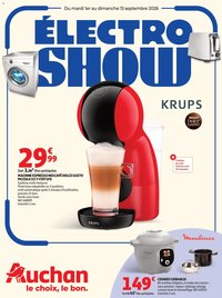 Auchan folder van 01.09.2026 Auchan Electroshow