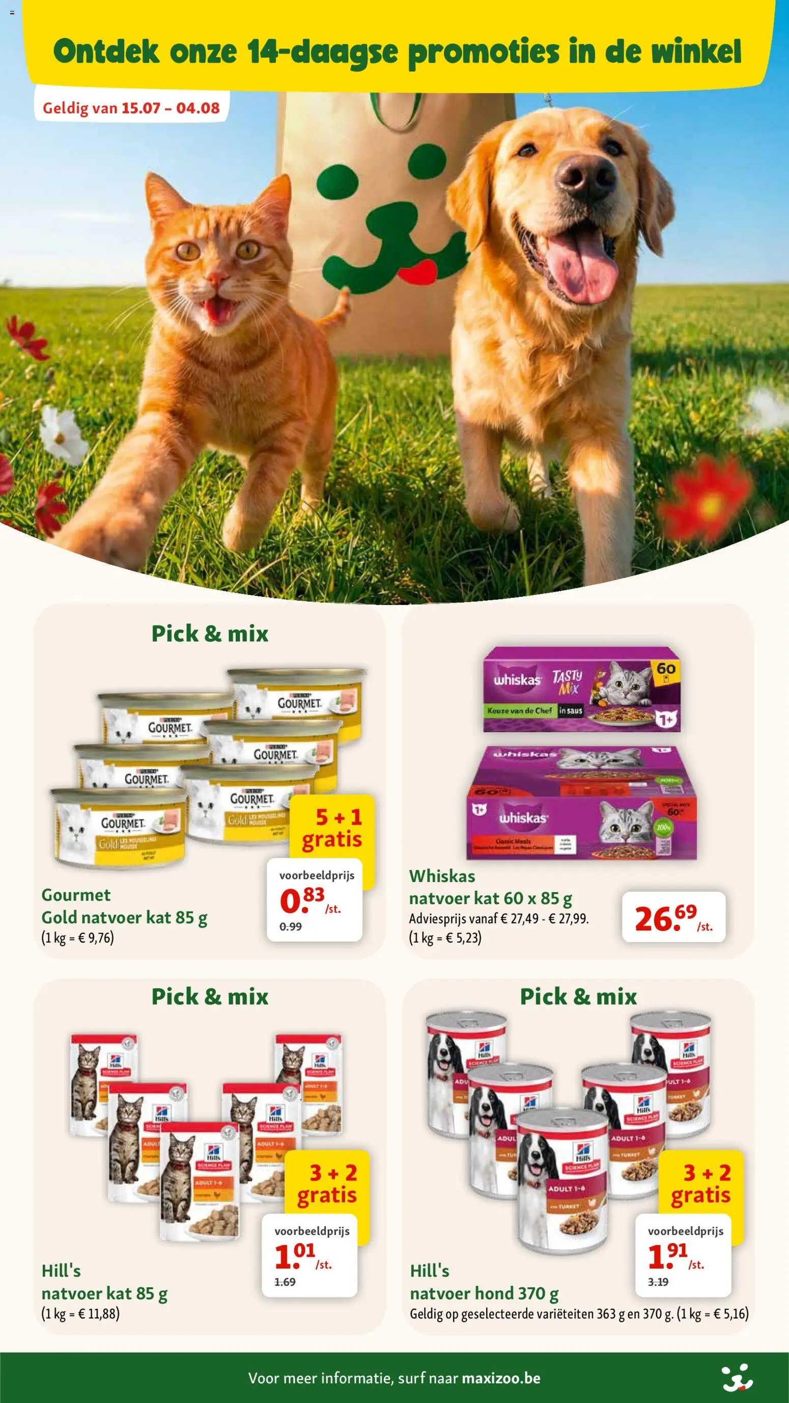 Maxi Zoo folder van 01.07.2026 Maxi Zoo Folder