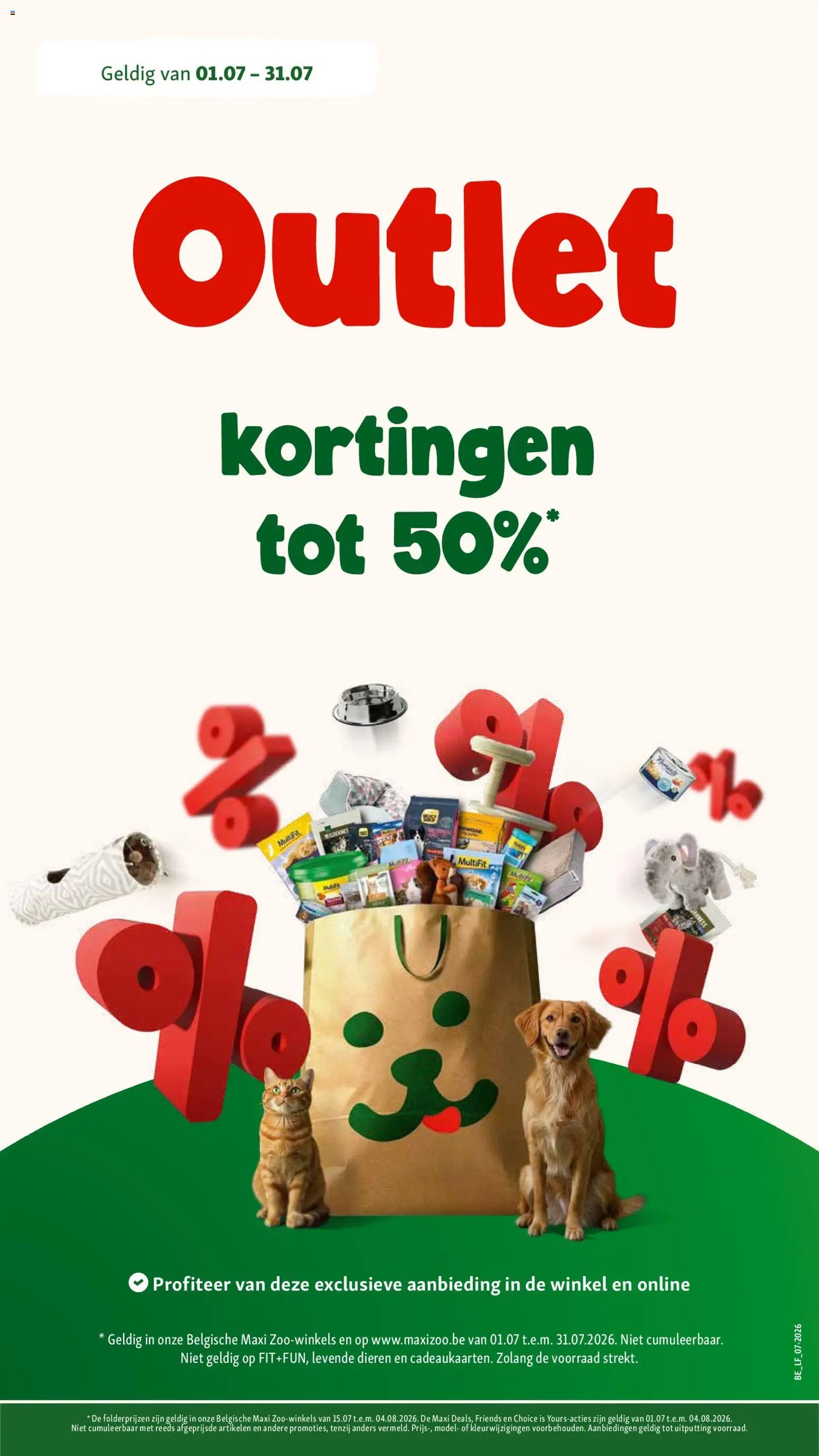 Maxi Zoo folder van 01.07.2026 Maxi Zoo Folder