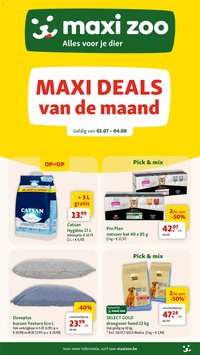 Maxi Zoo folder van 01.07.2026 Maxi Zoo Folder