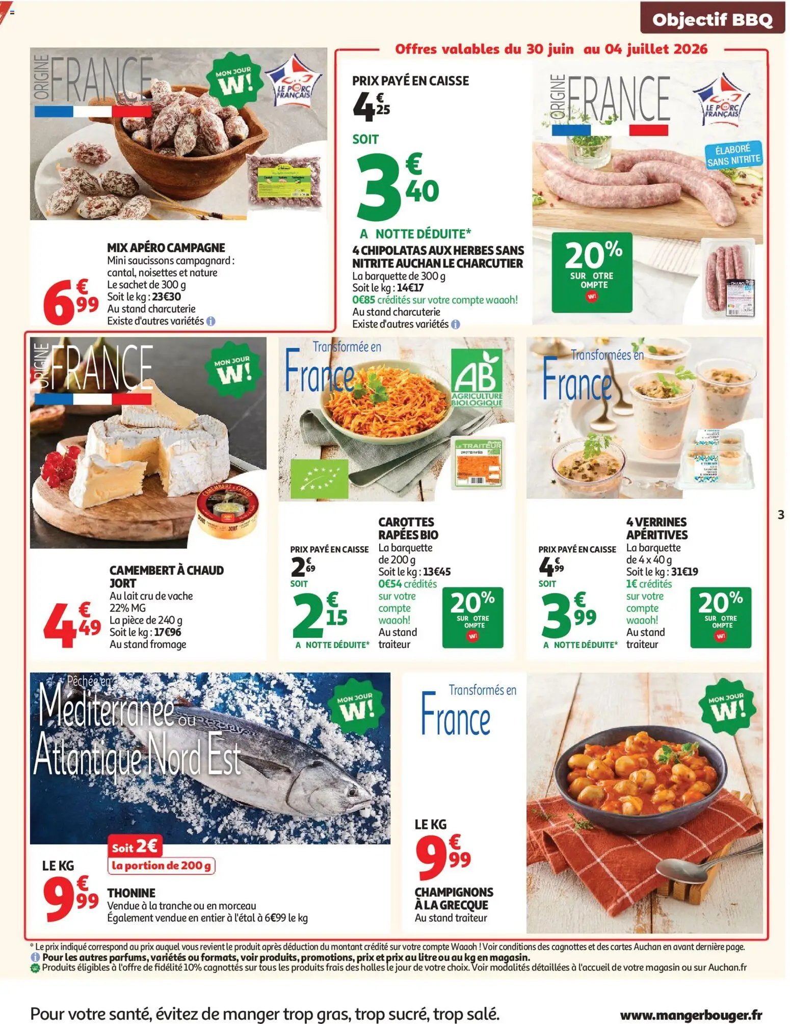 Auchan folder van 30.06.2026 Auchan Barbecue, promos hypers