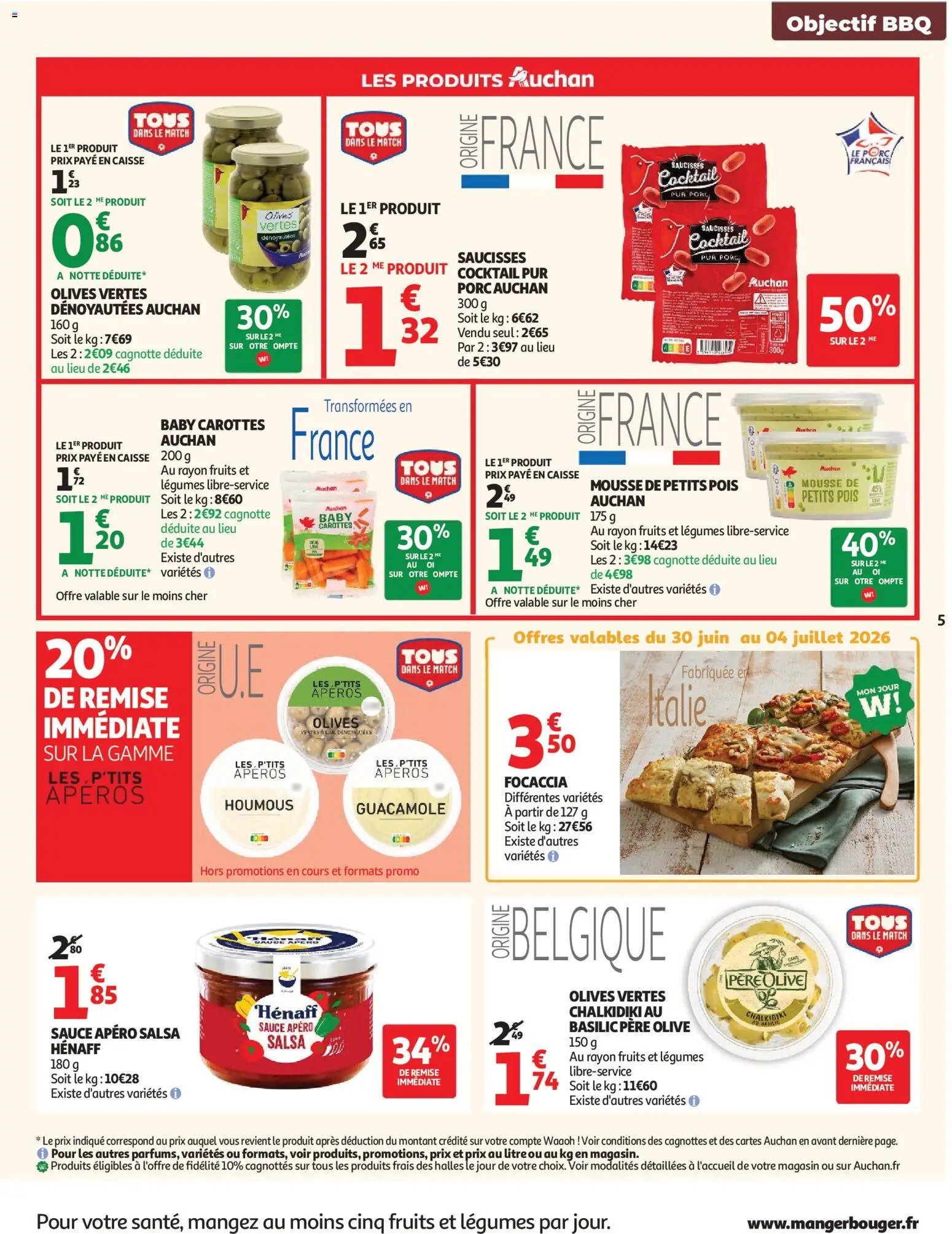 Auchan folder van 30.06.2026 Auchan Barbecue, promos hypers