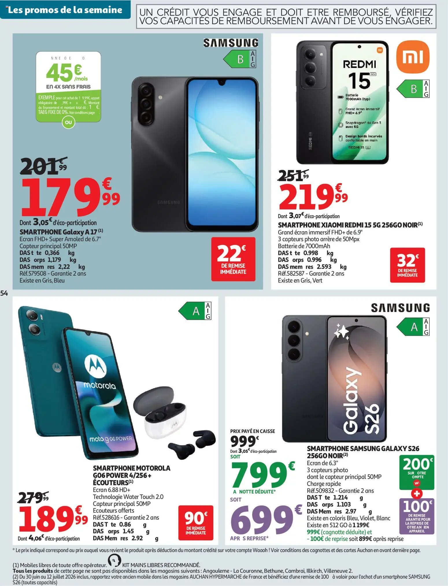Auchan folder van 30.06.2026 Auchan Barbecue, promos hypers