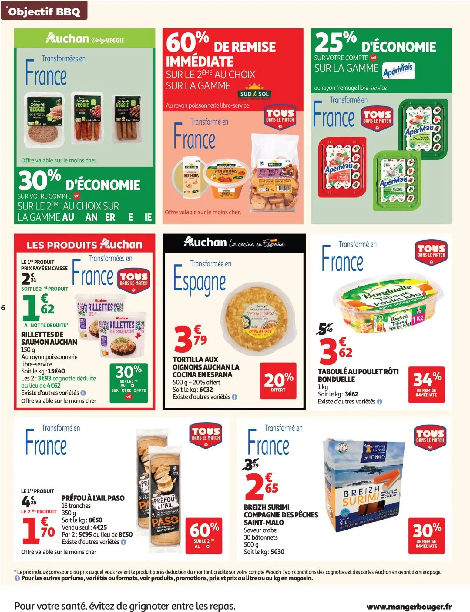 Auchan folder van 30.06.2026 Auchan Barbecue, promos hypers
