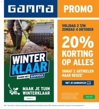GAMMA folder van 16.09.2026 GAMMA Folder Promo