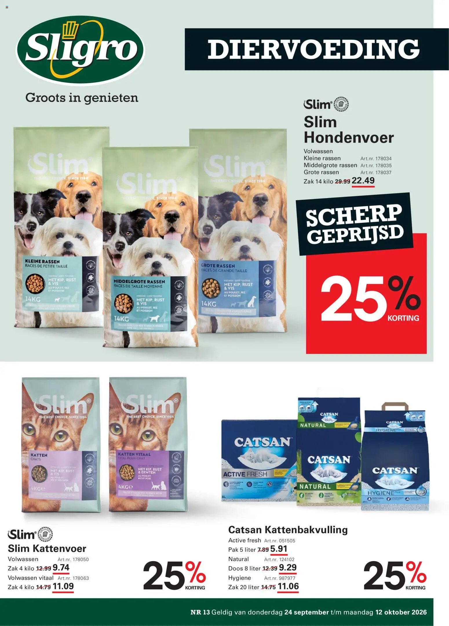 Sligro folder van 24.09.2026 Sligro Folder