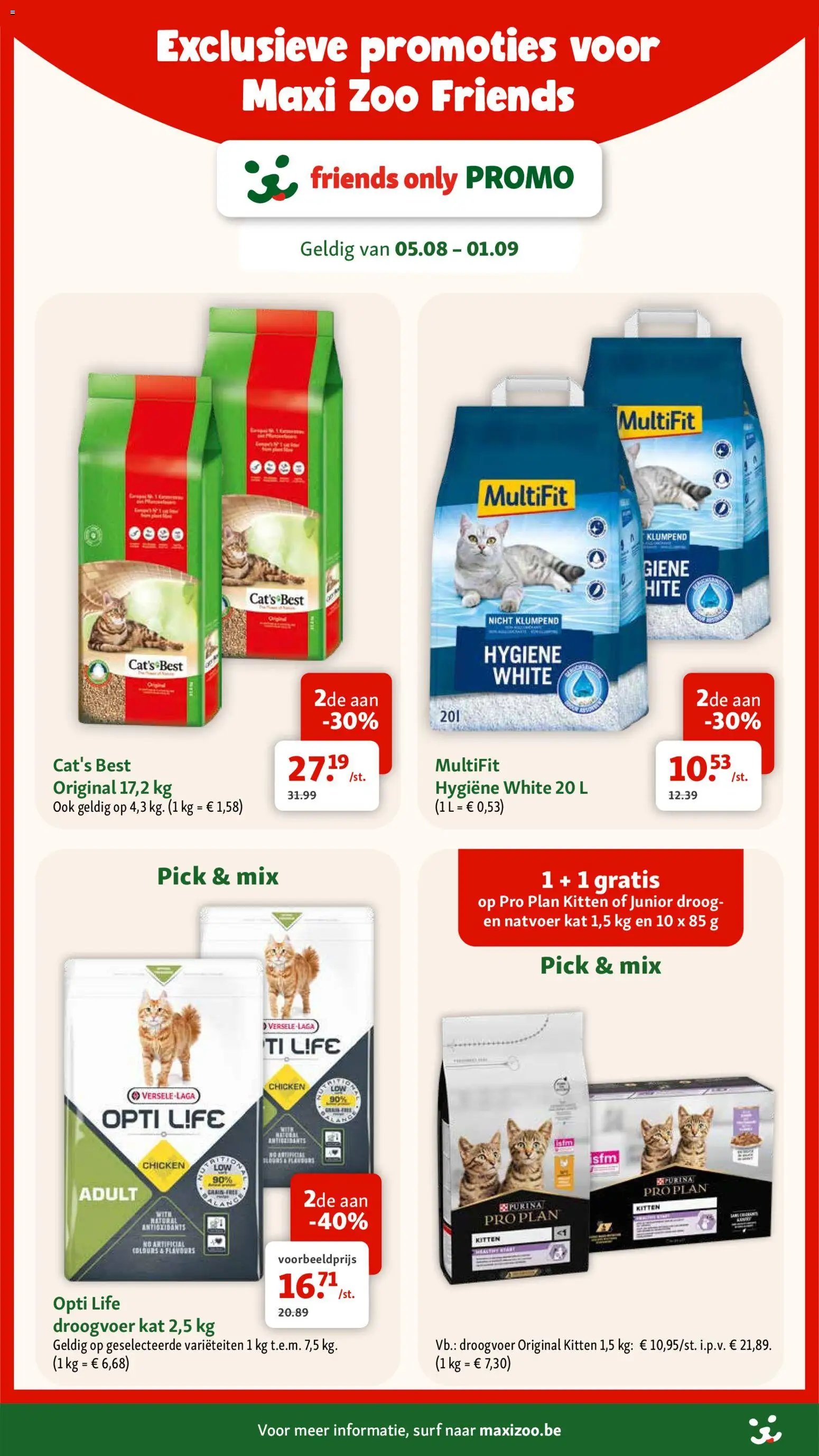 Maxi Zoo folder van 05.08.2026 Maxi Zoo Folder