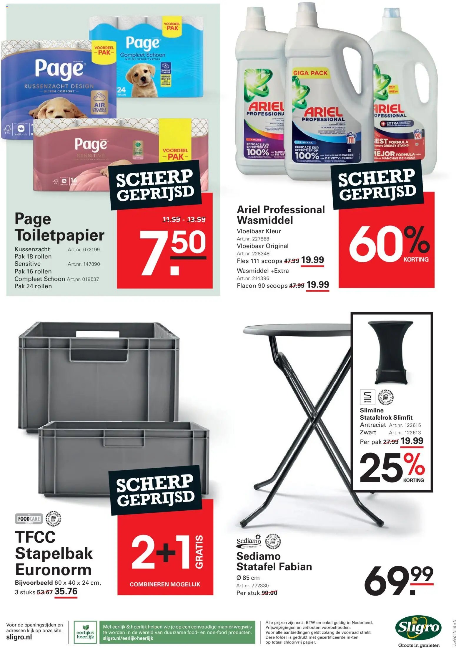 Sligro folder van 13.08.2026 Sligro Folder Non-food
