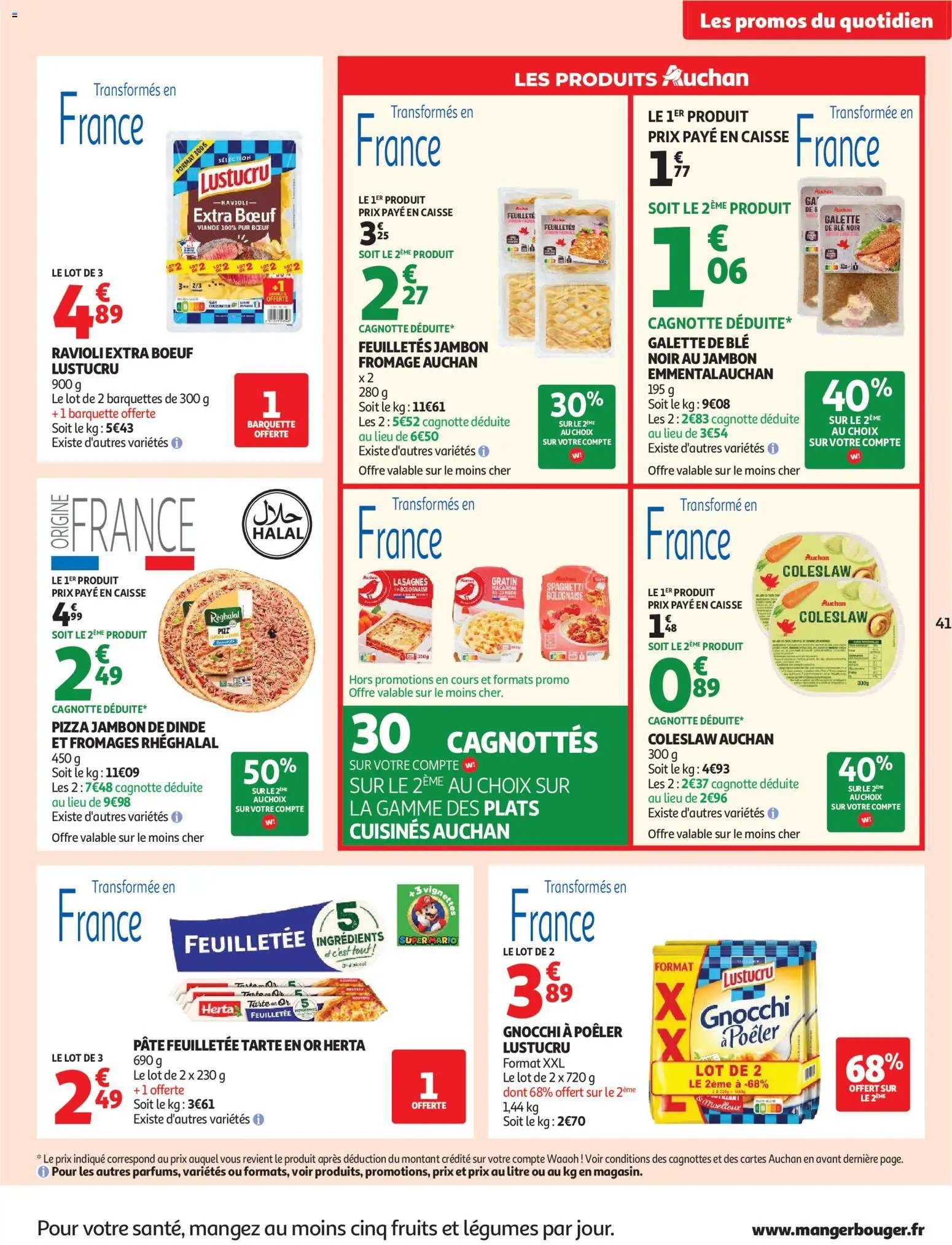 Auchan folder van 08.09.2026 Auchan Ménage rentrée hypers