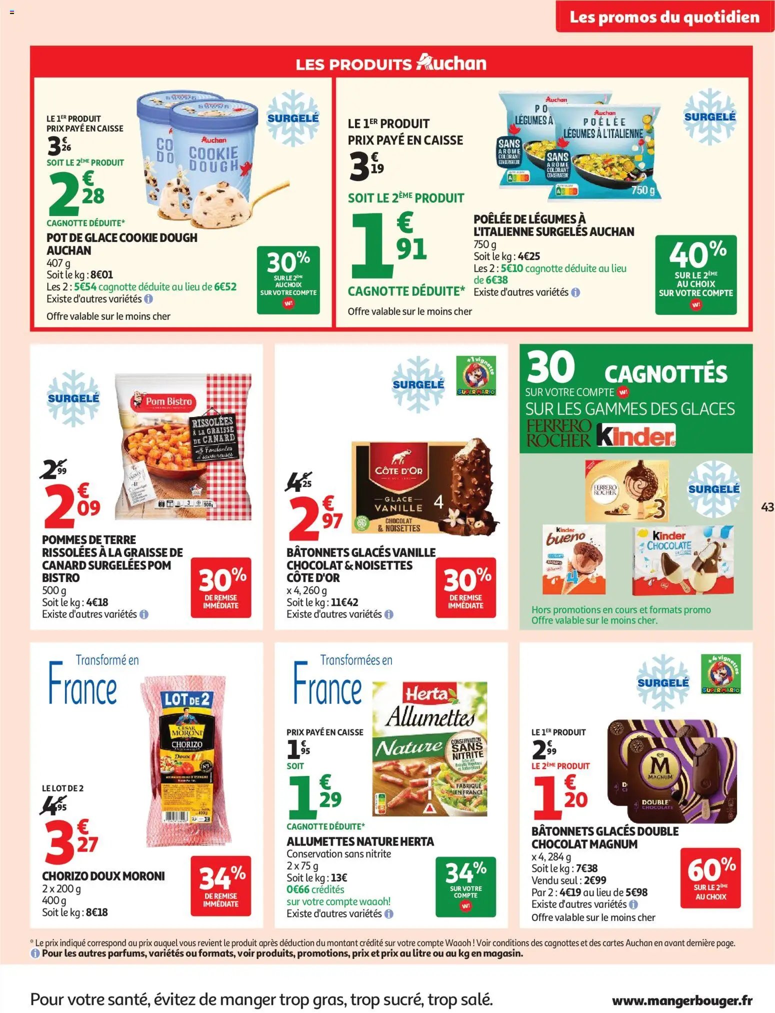 Auchan folder van 08.09.2026 Auchan Ménage rentrée hypers