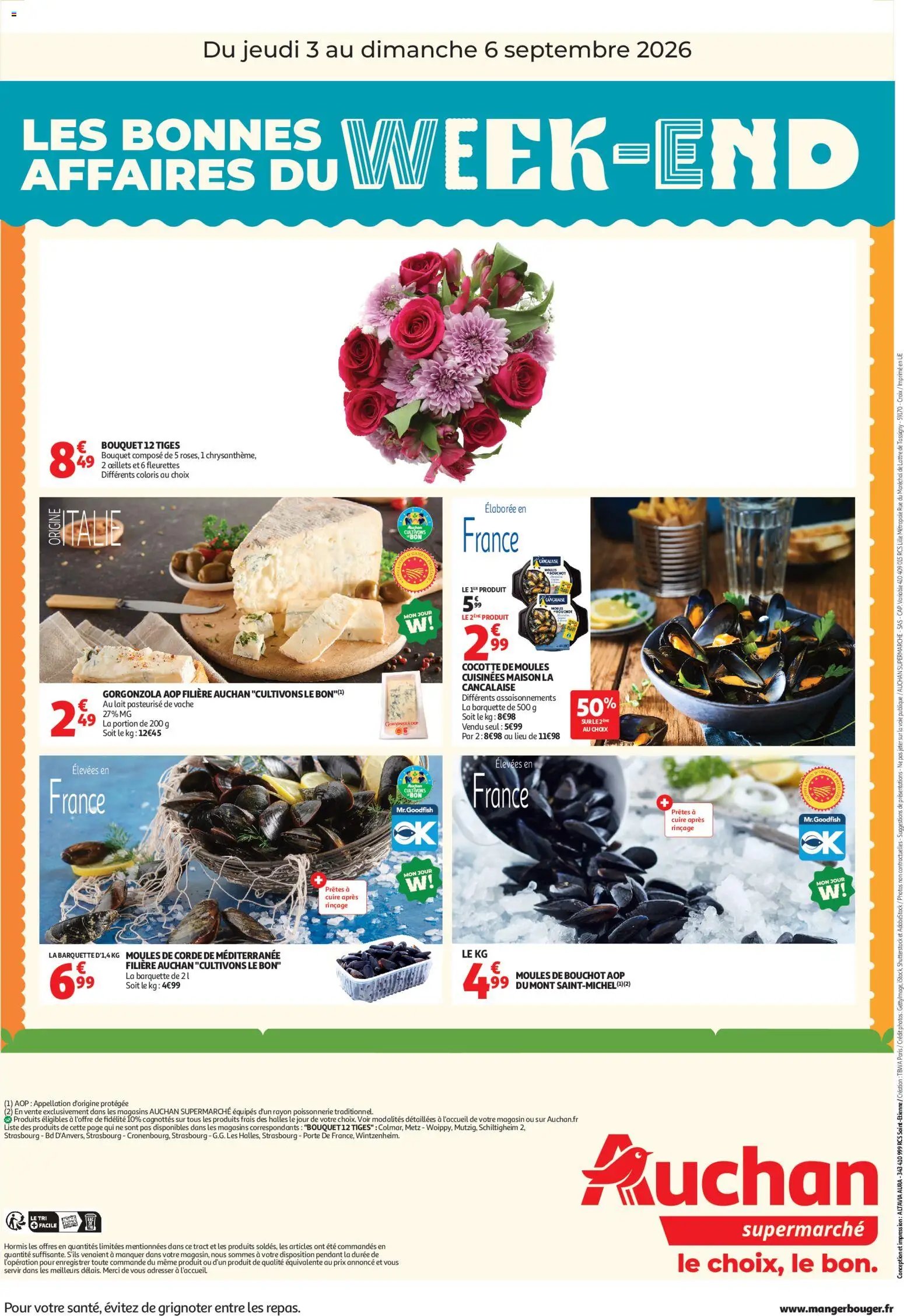 Auchan folder van 03.09.2026 Auchan Les bons plan du week end- super