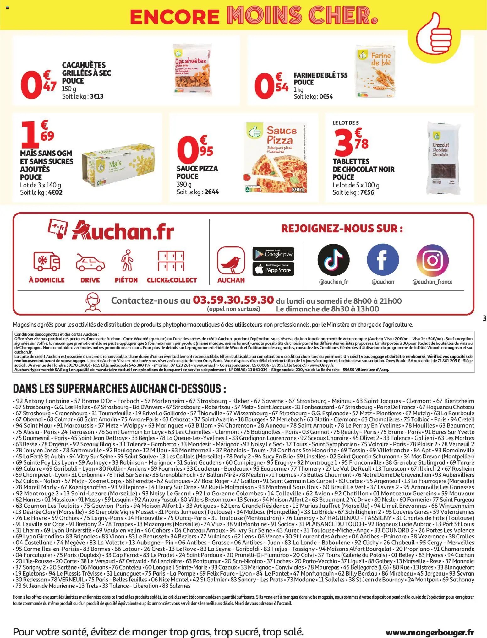 Auchan folder van 16.06.2026 Auchan Marque Pouce supers