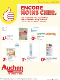 Auchan folder van 16.06.2026 Auchan Marque Pouce supers