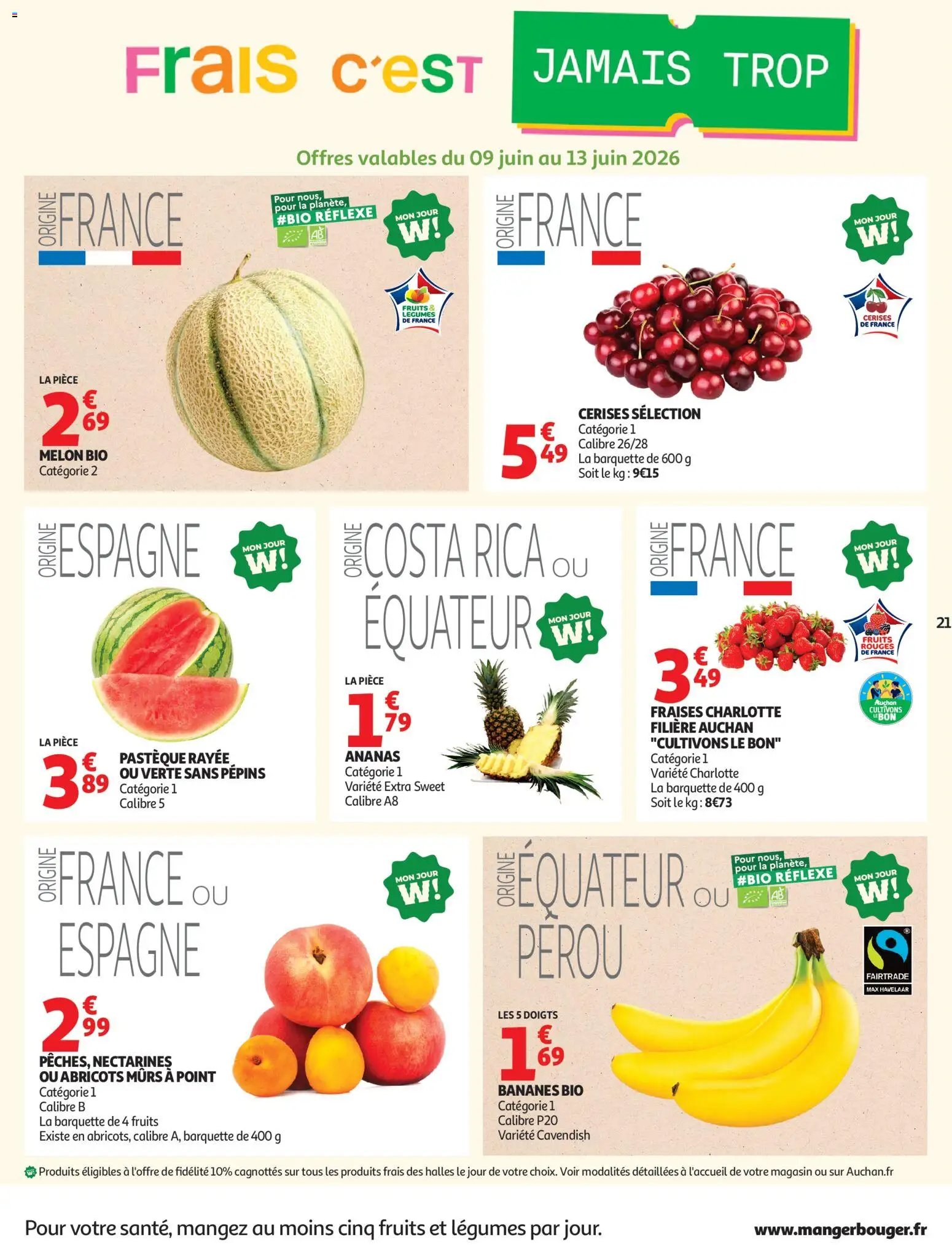 Auchan folder van 09.06.2026 Auchan Folder / Publicité