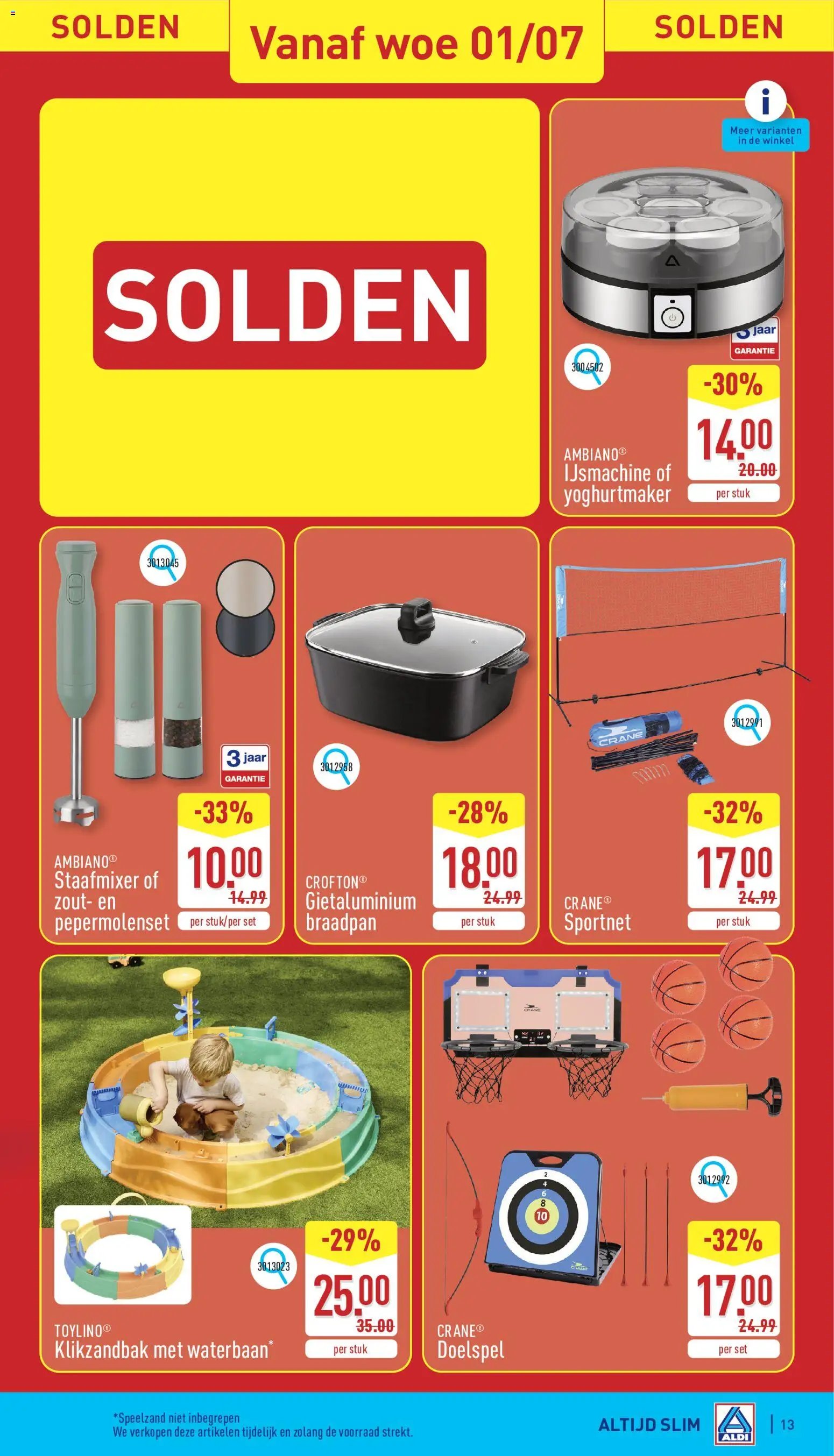 Aldi folder van 29.06.2026 Aldi Folder week 27