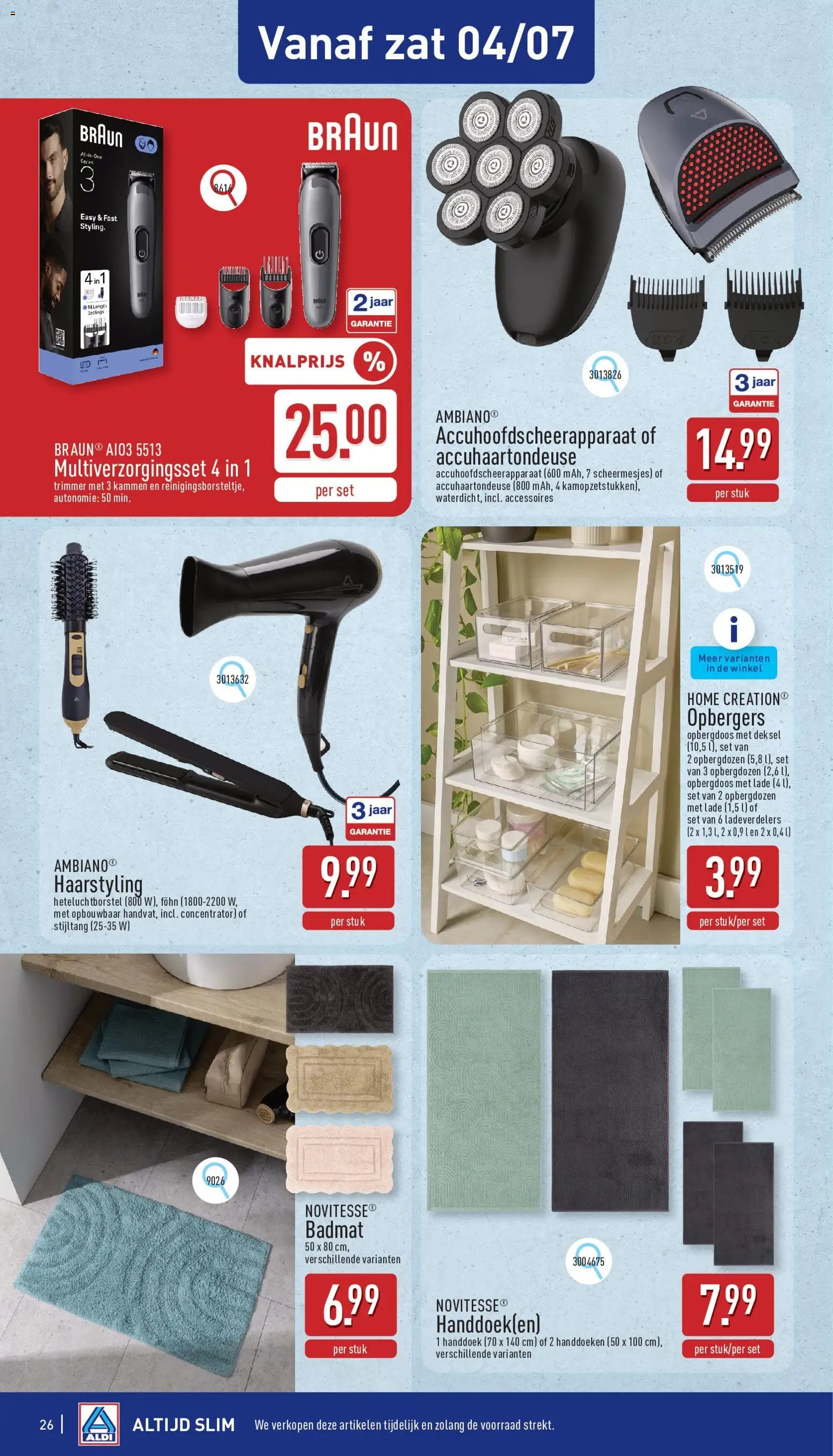 Aldi folder van 29.06.2026 Aldi Folder week 27