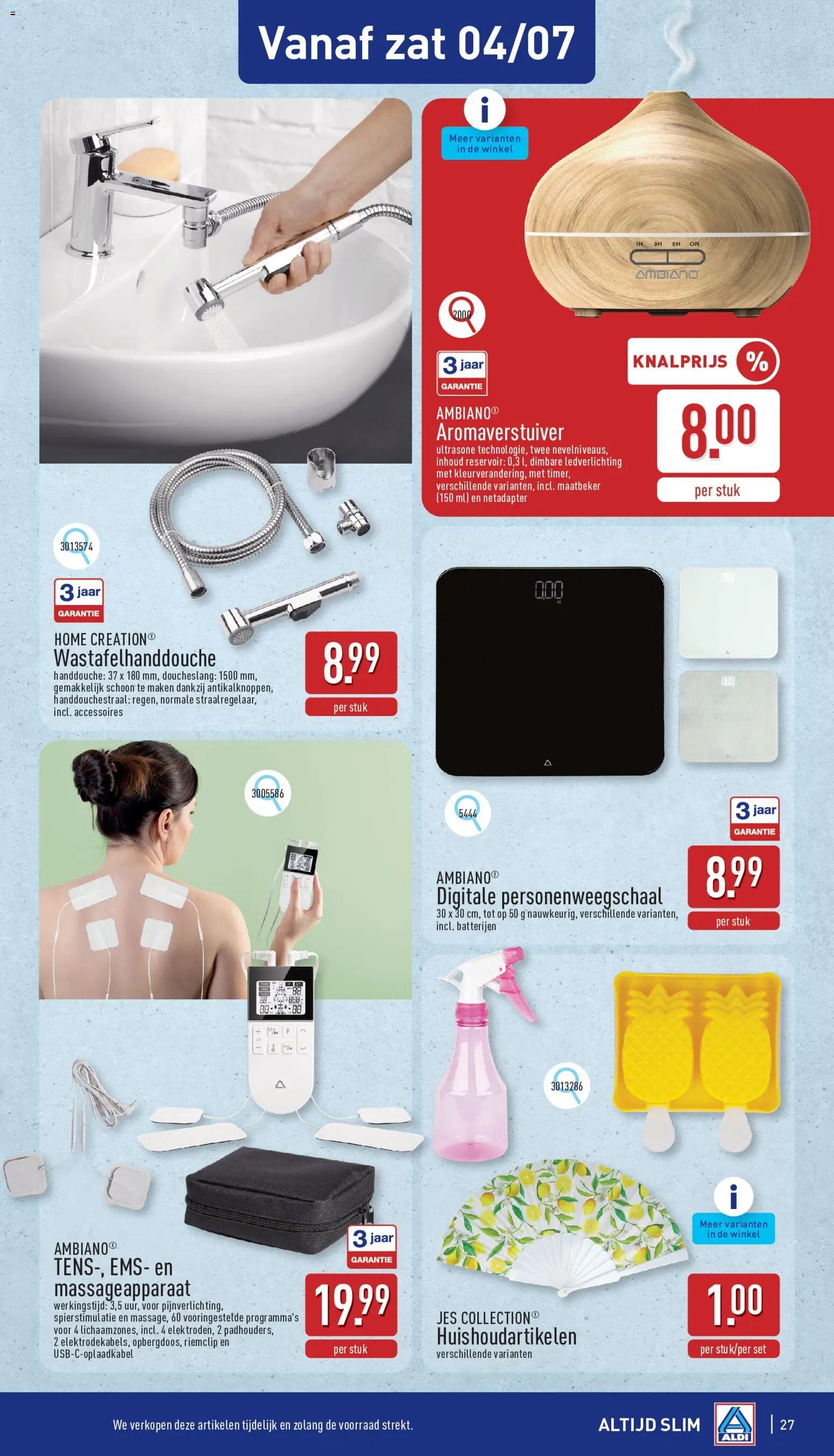 Aldi folder van 29.06.2026 Aldi Folder week 27