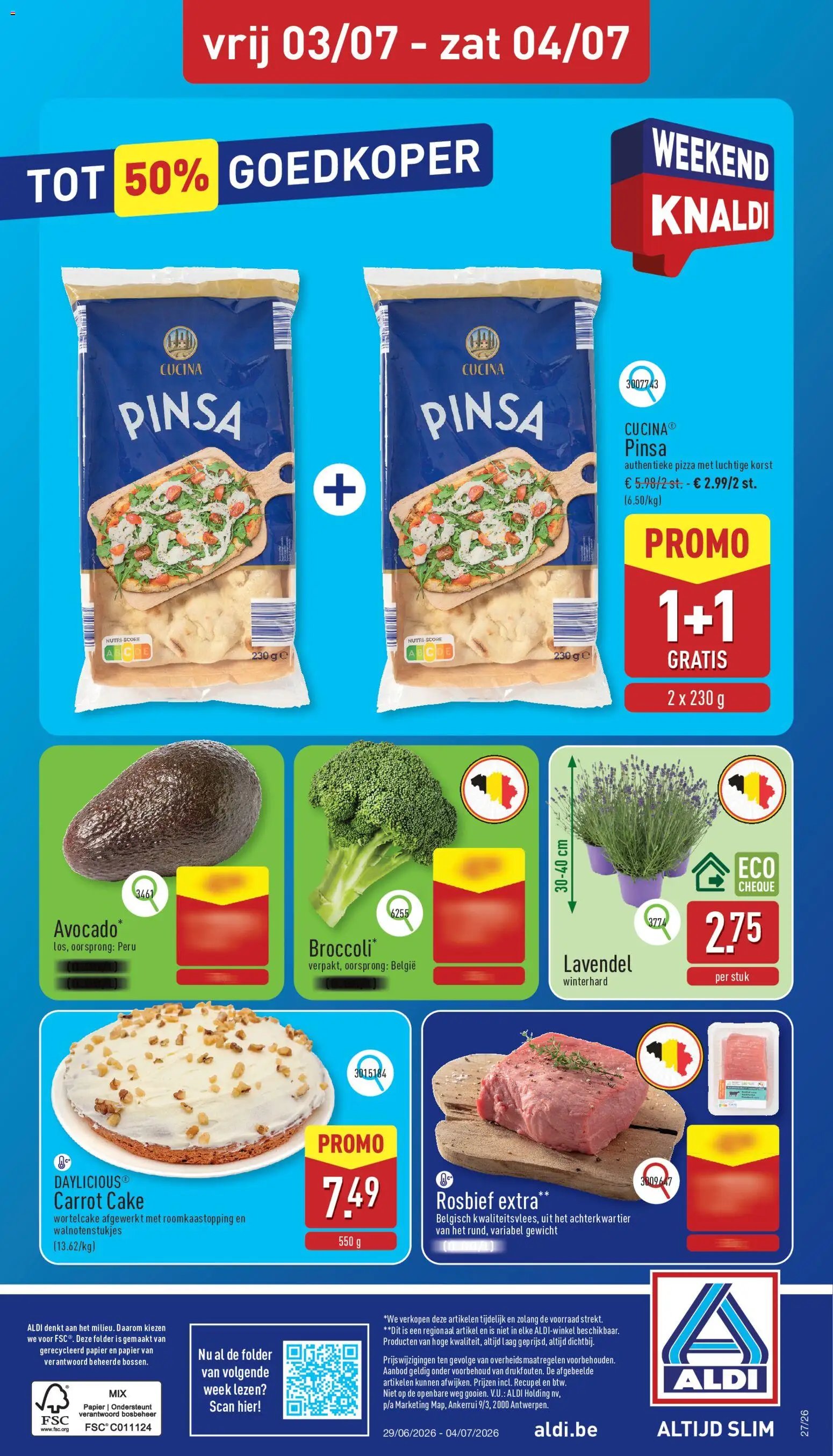 Aldi folder van 29.06.2026 Aldi Folder week 27