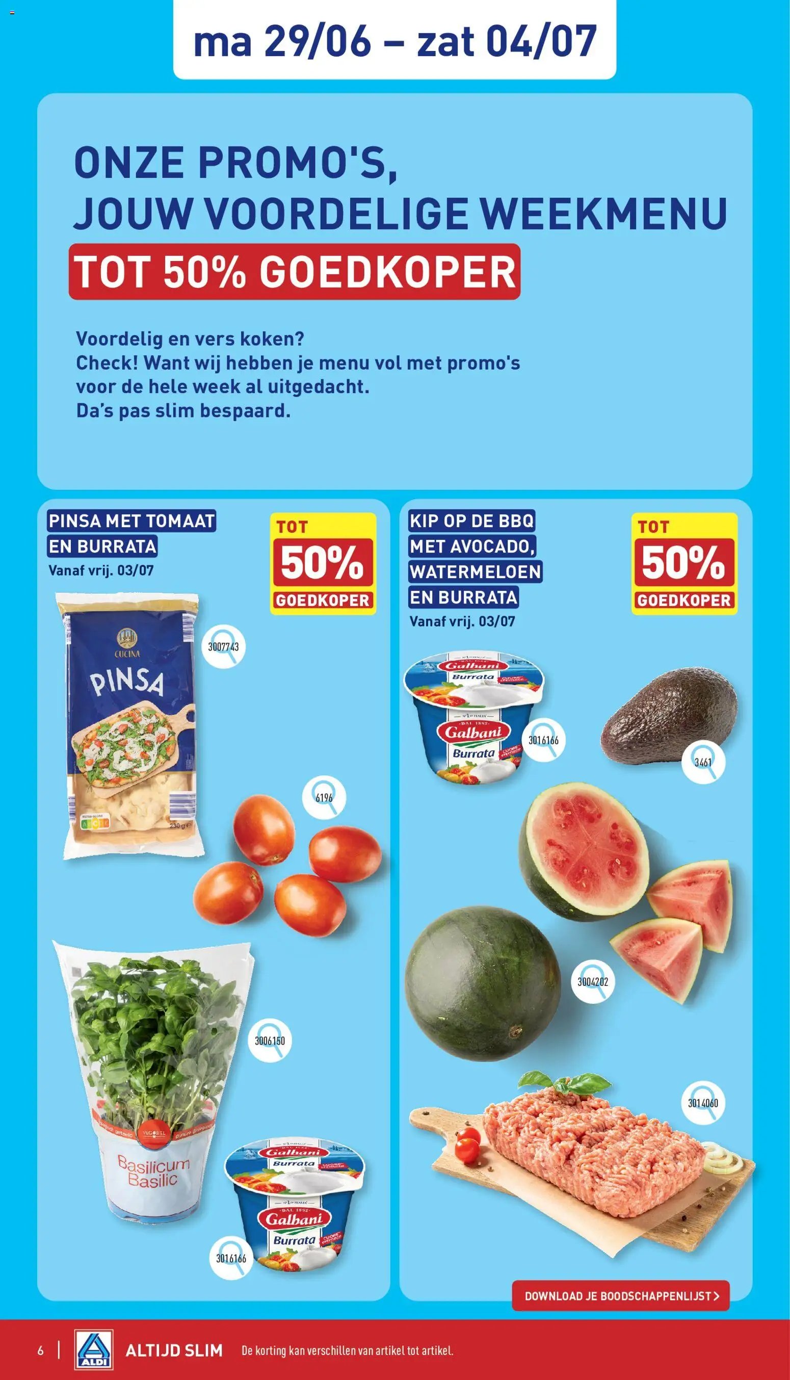 Aldi folder van 29.06.2026 Aldi Folder week 27