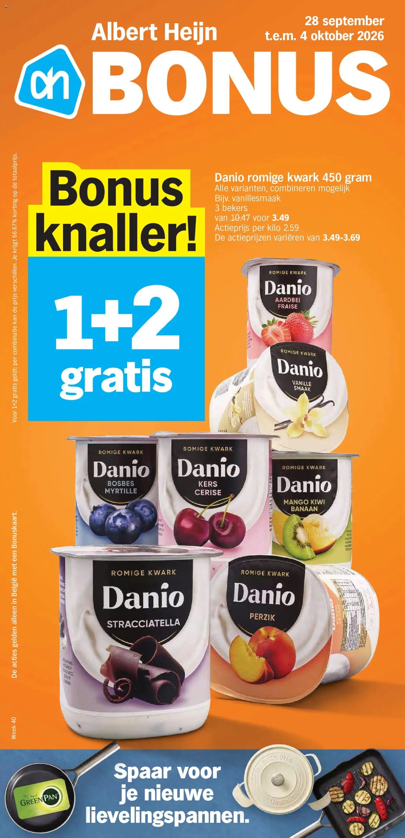 Albert Heijn folder van 28.09.2026 Albert Heijn Folder week / de la semaine 40