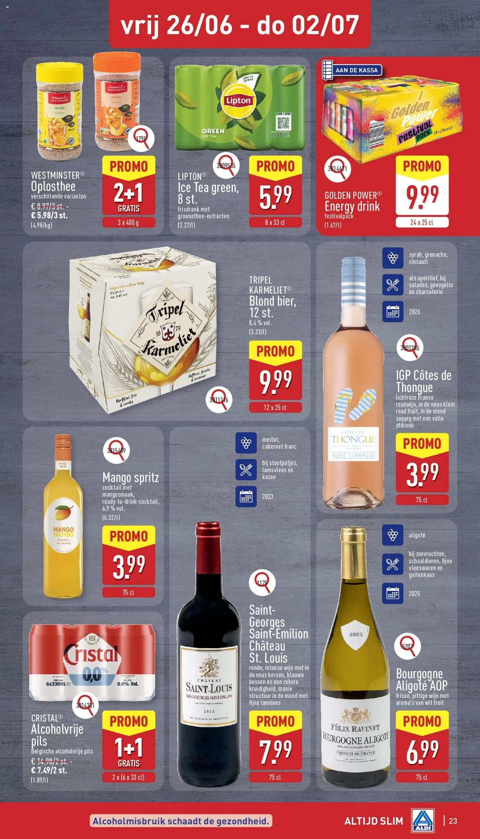 Aldi catalogue à partir du 22.06.2026 Aldi Folder week 26