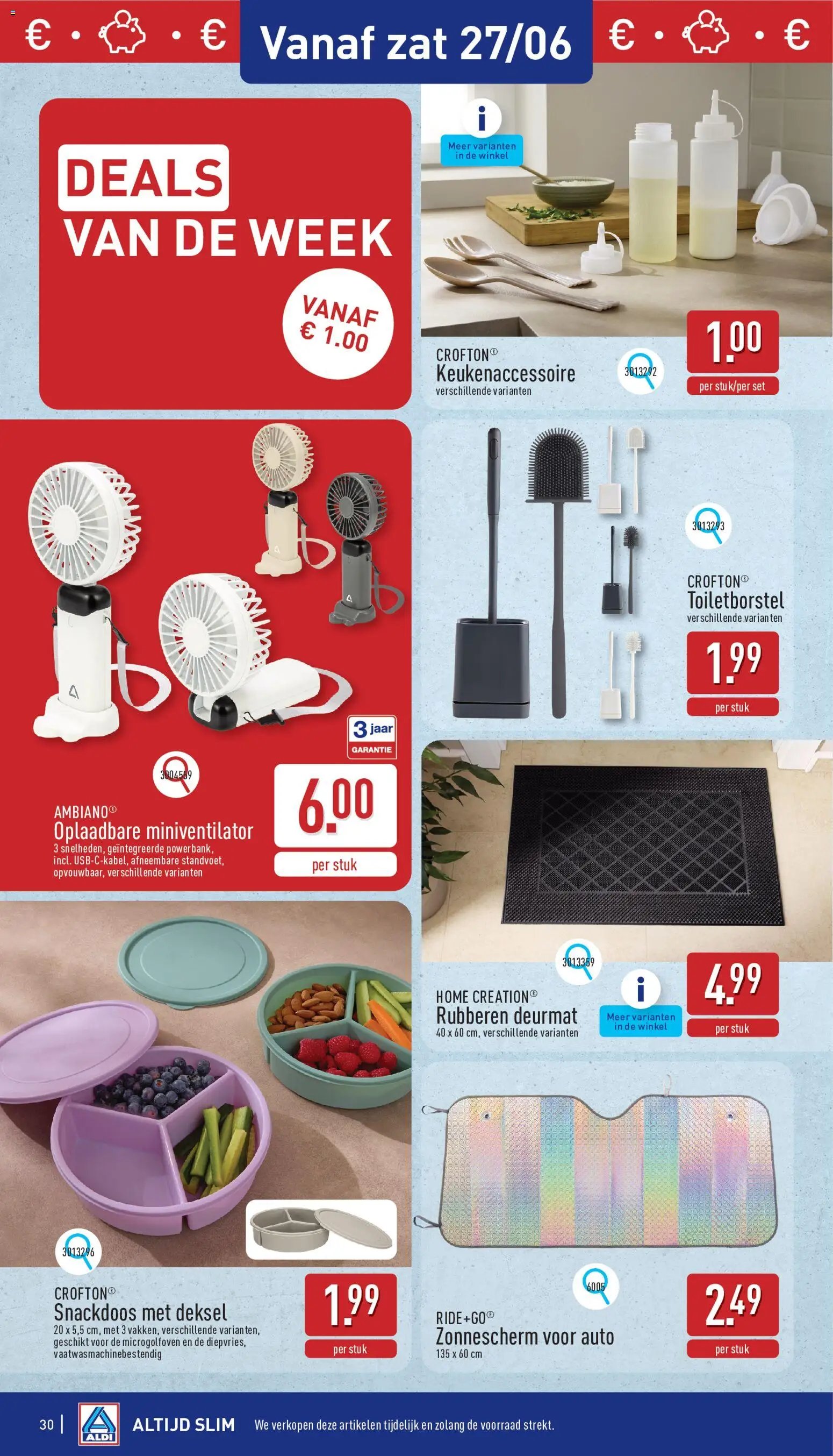 Aldi catalogue à partir du 22.06.2026 Aldi Folder week 26