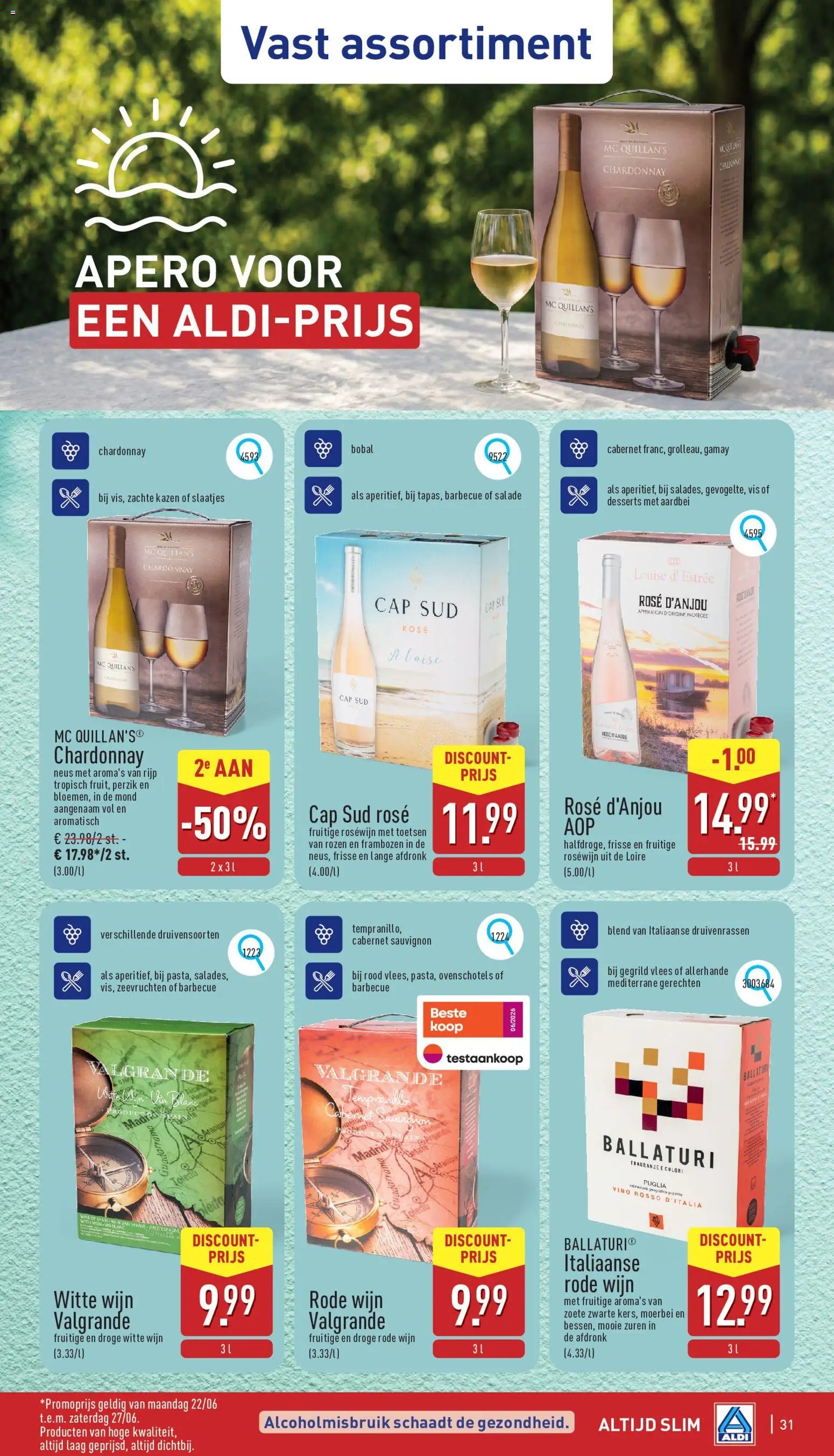 Aldi catalogue à partir du 22.06.2026 Aldi Folder week 26