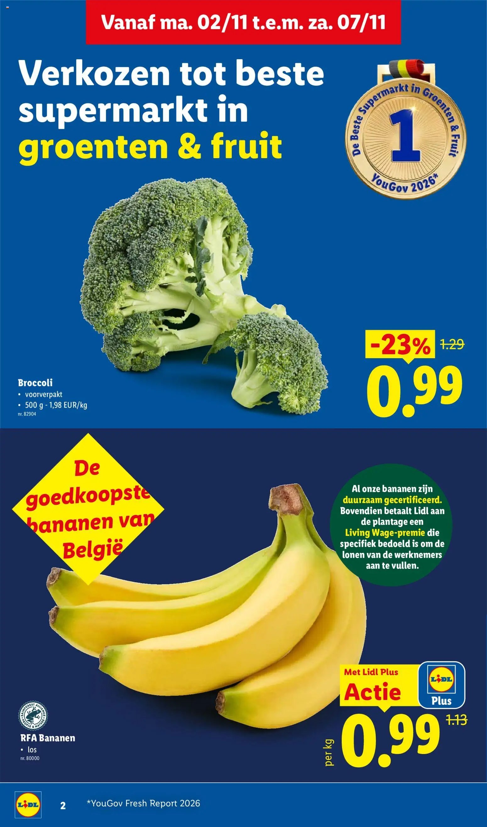 LIDL FOLDER 02/11/2026 - deze week (België)