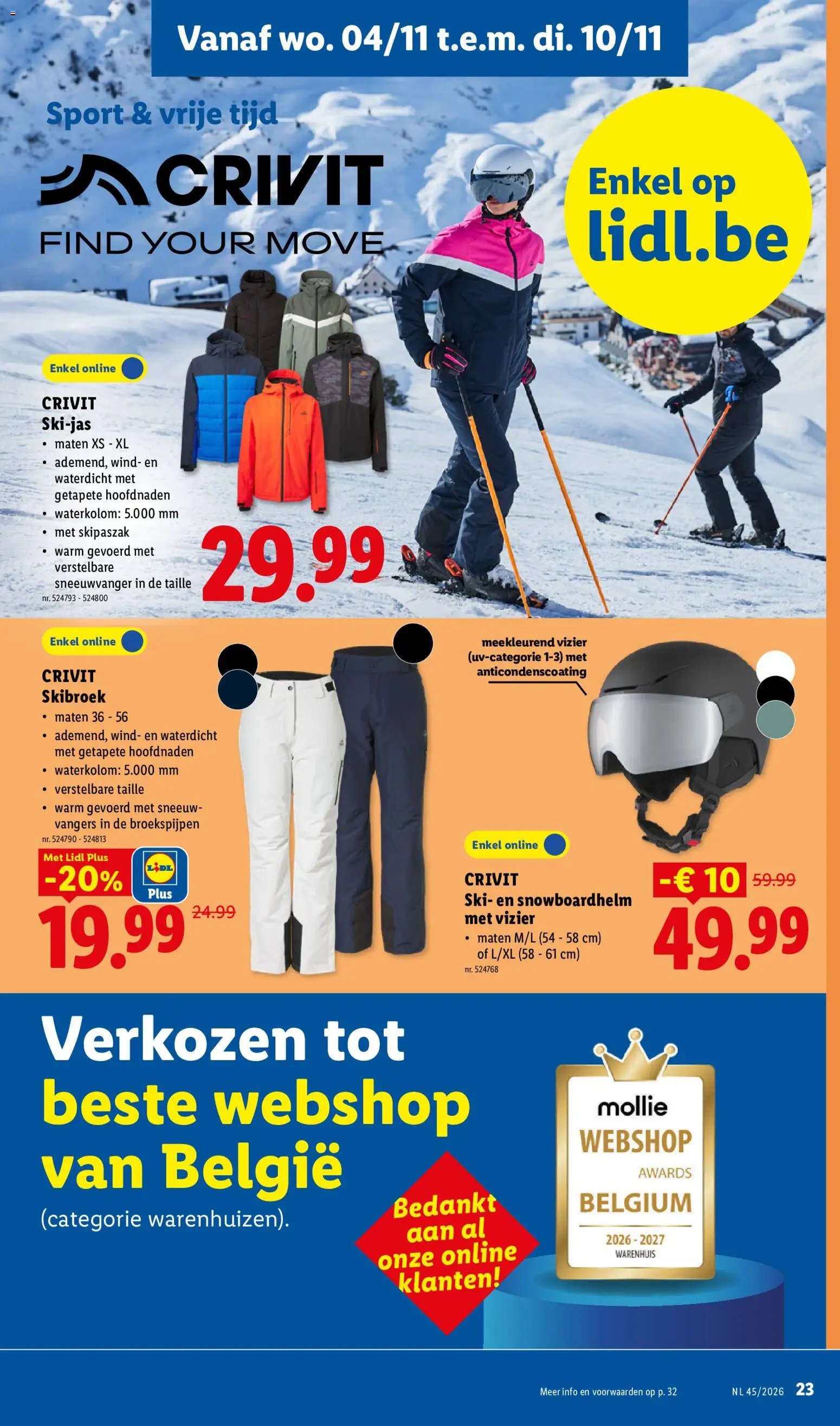 LIDL FOLDER 02/11/2026 - deze week (België)