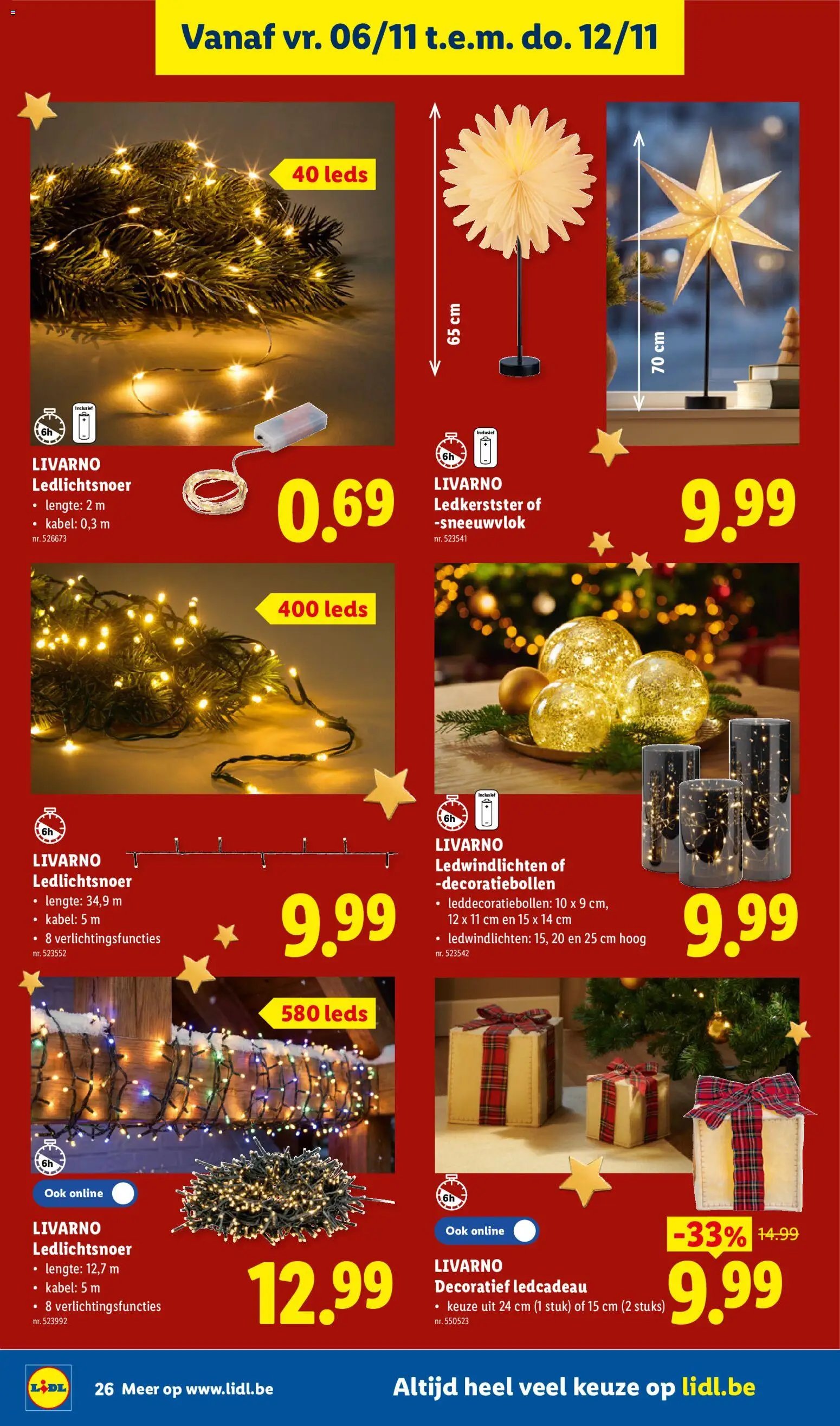 LIDL FOLDER 02/11/2026 - deze week (België)