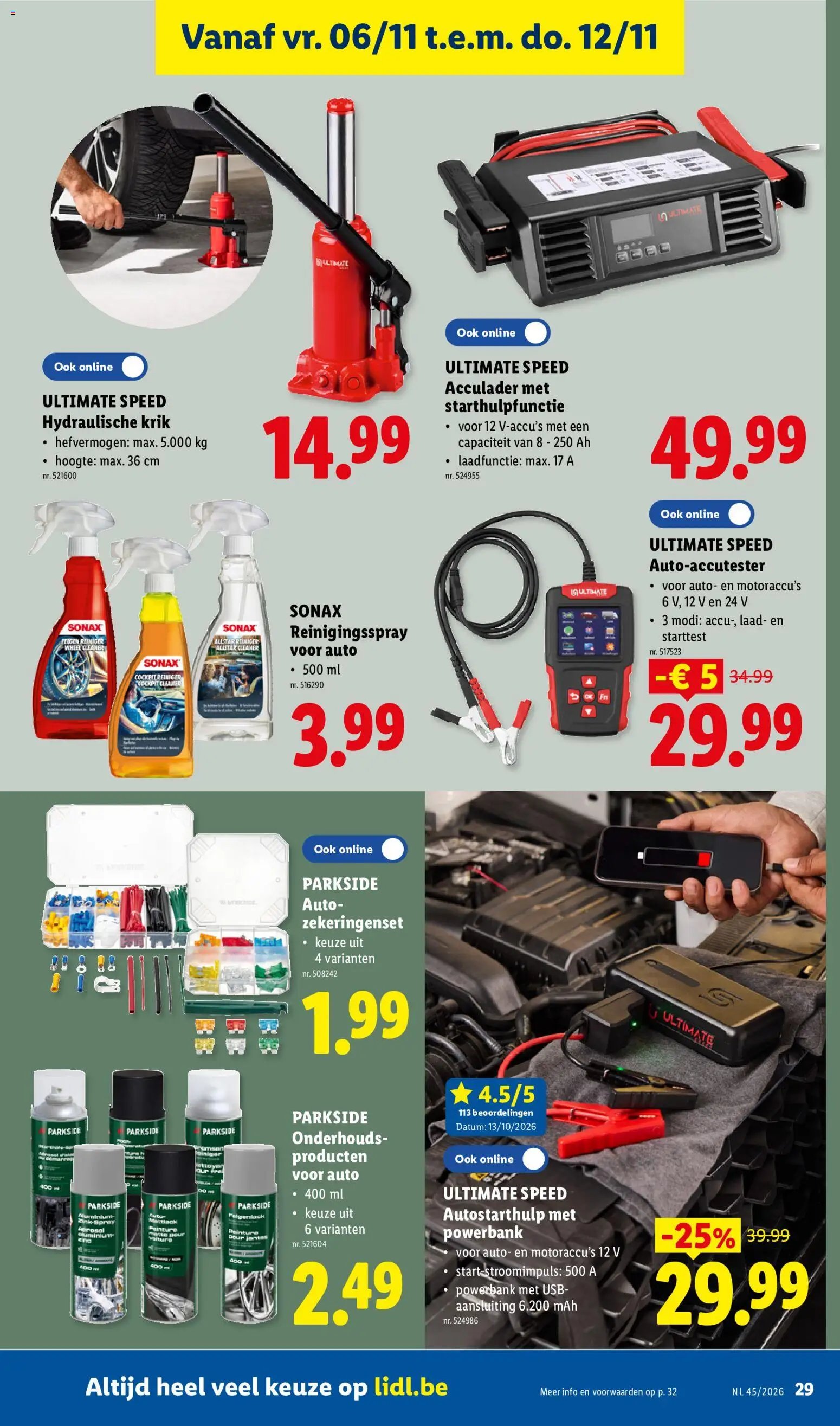 LIDL FOLDER 02/11/2026 - deze week (België)