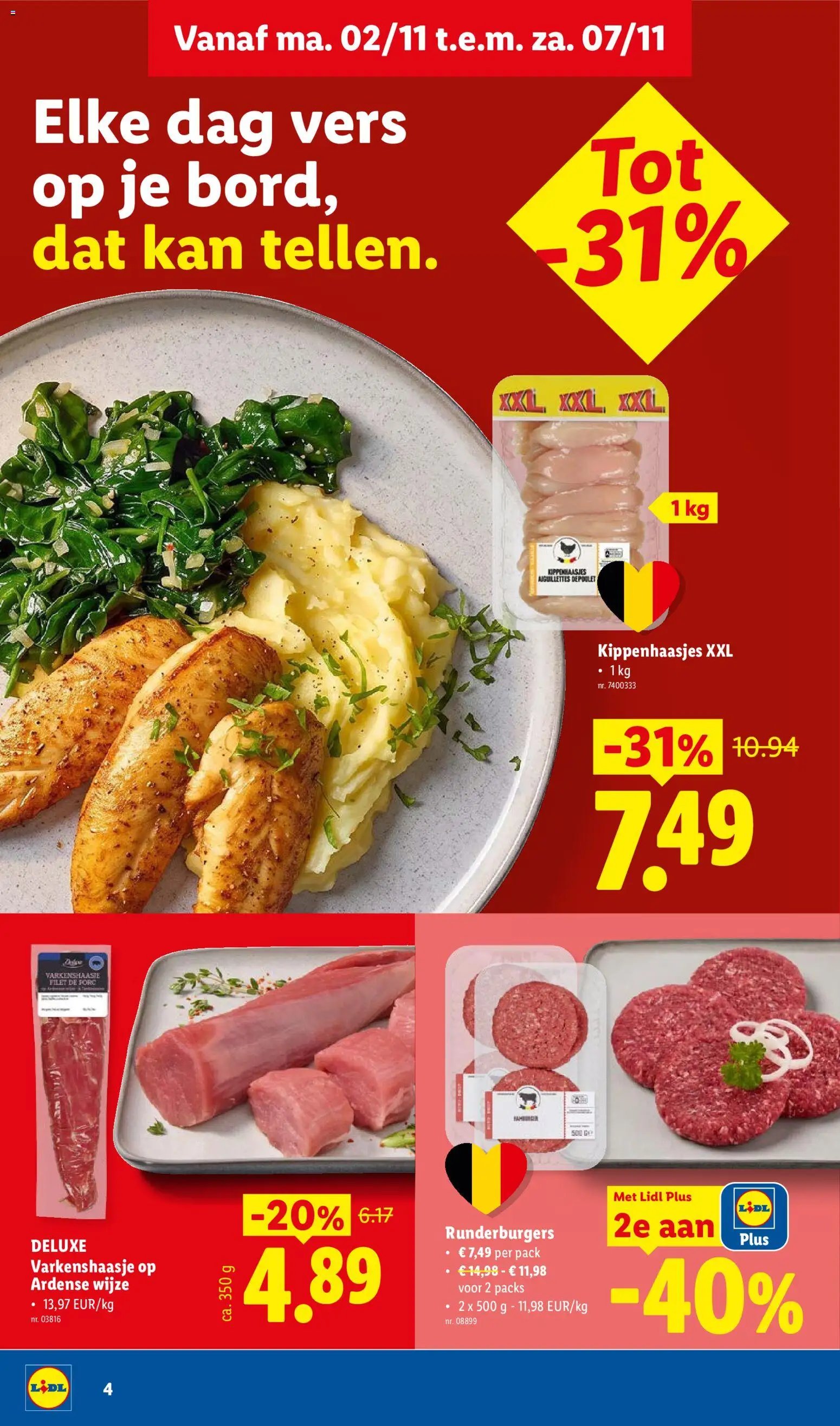 LIDL FOLDER 02/11/2026 - deze week (België)