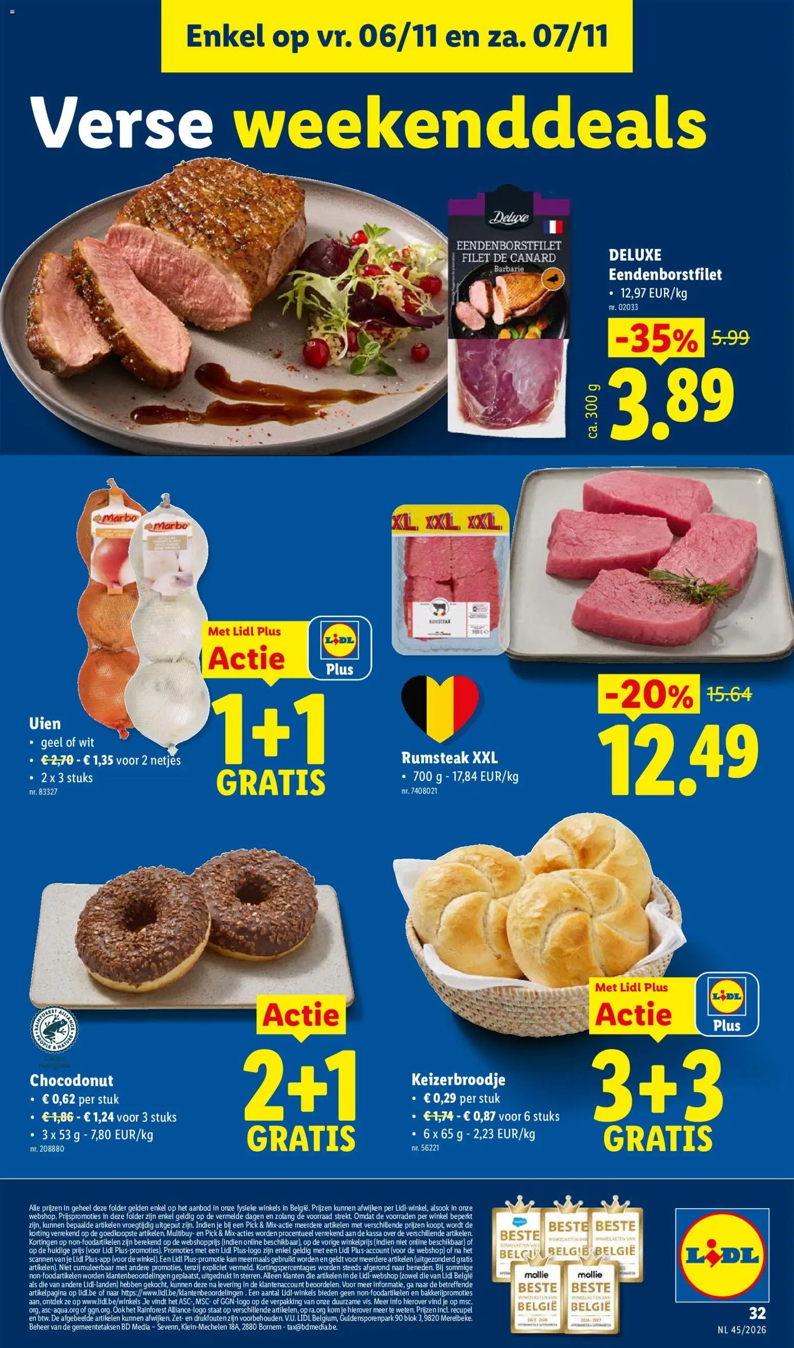 LIDL FOLDER 02/11/2026 - deze week (België)