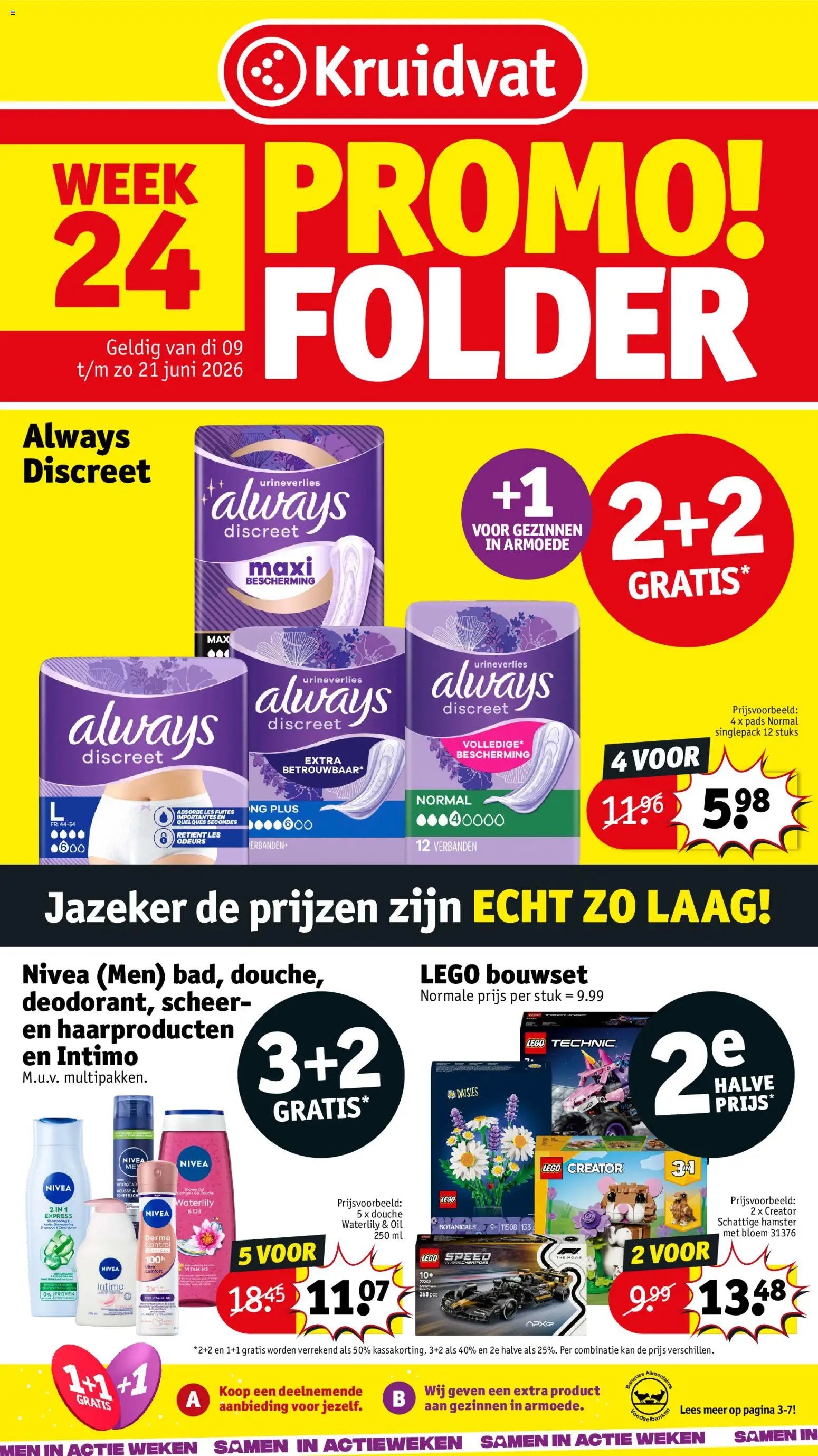 Kruidvat folder van 09.06.2026 Kruidvat Folder week 24