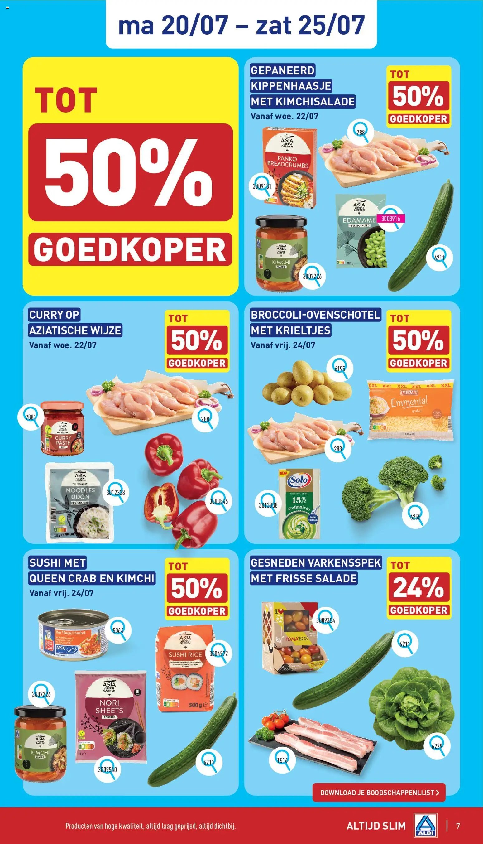 Aldi folder van 20.07.2026 Aldi Folder week 30