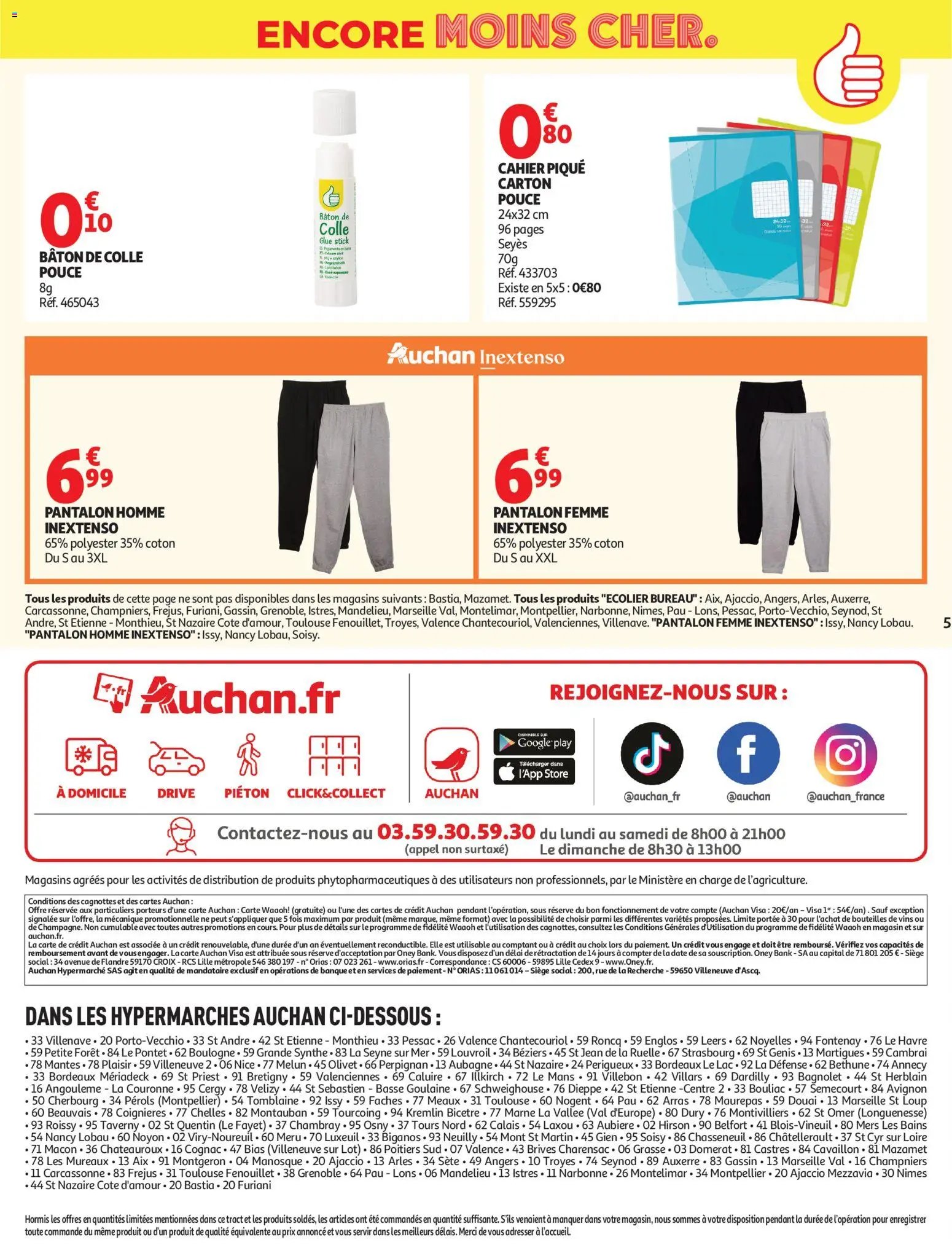 Auchan folder van 18.08.2026 Auchan Tops, Halles hypers