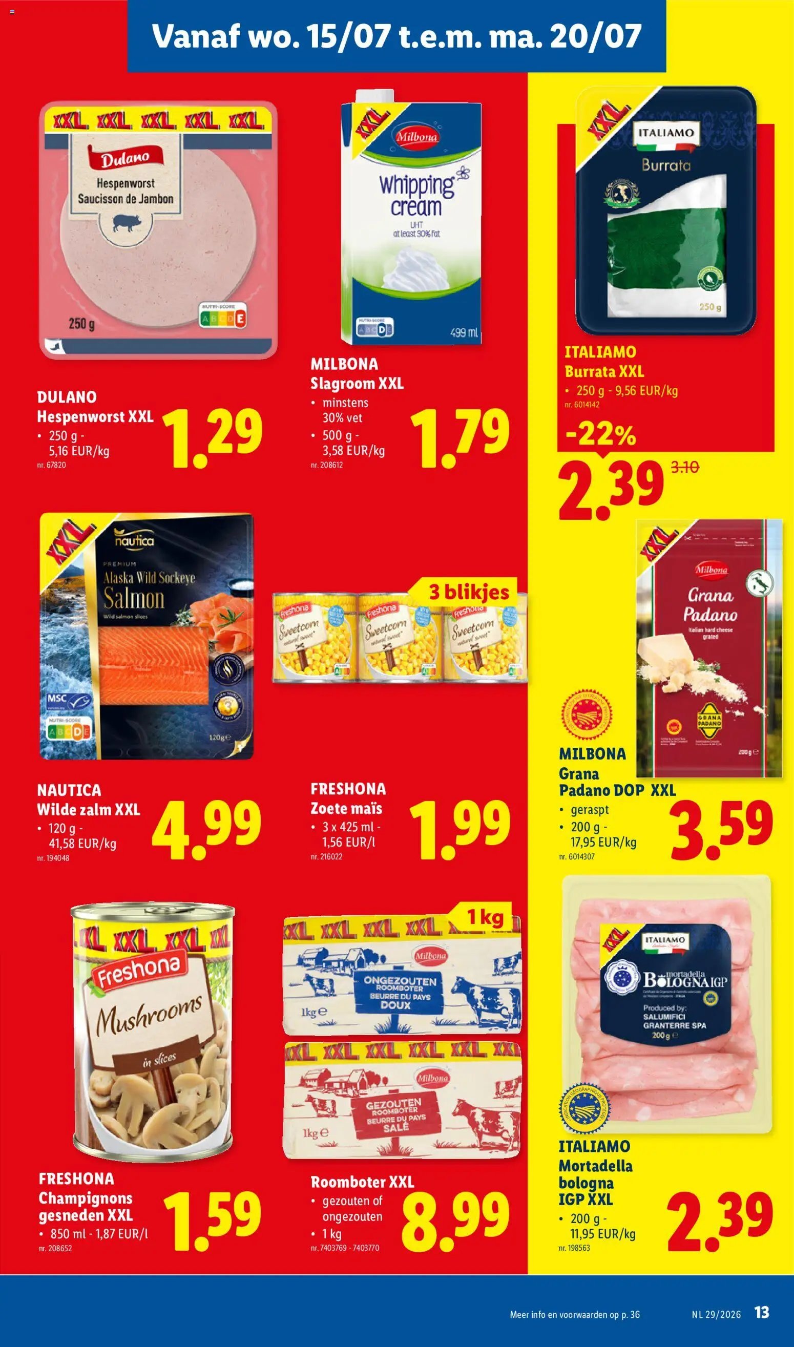 Lidl folder van 13.07.2026 Lidl Folder week 29